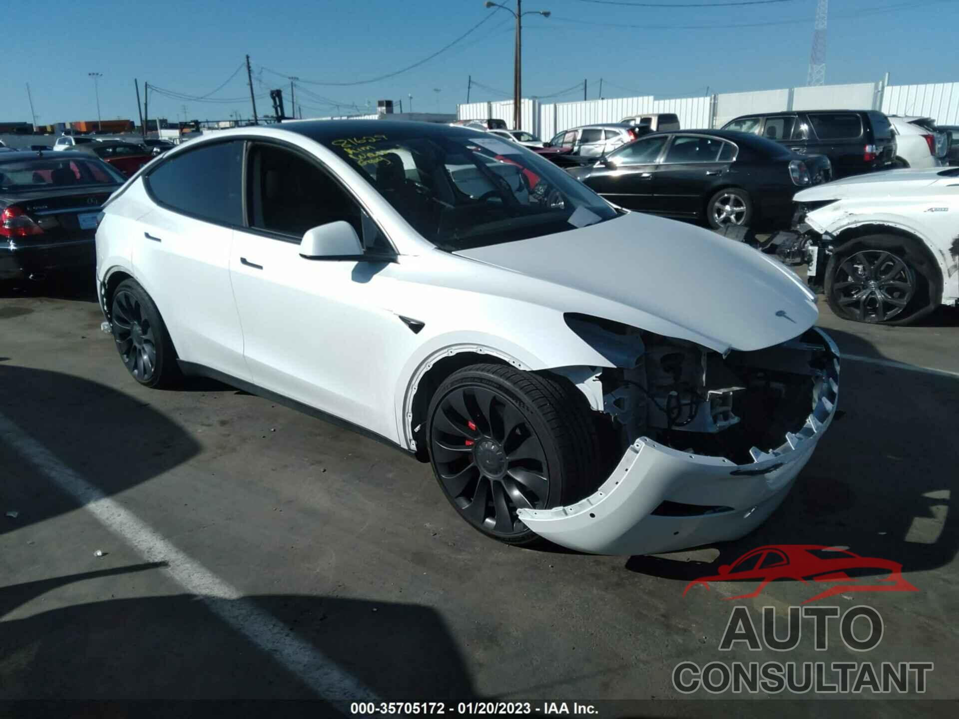TESLA MODEL Y 2022 - 7SAYGDEF0NF348802