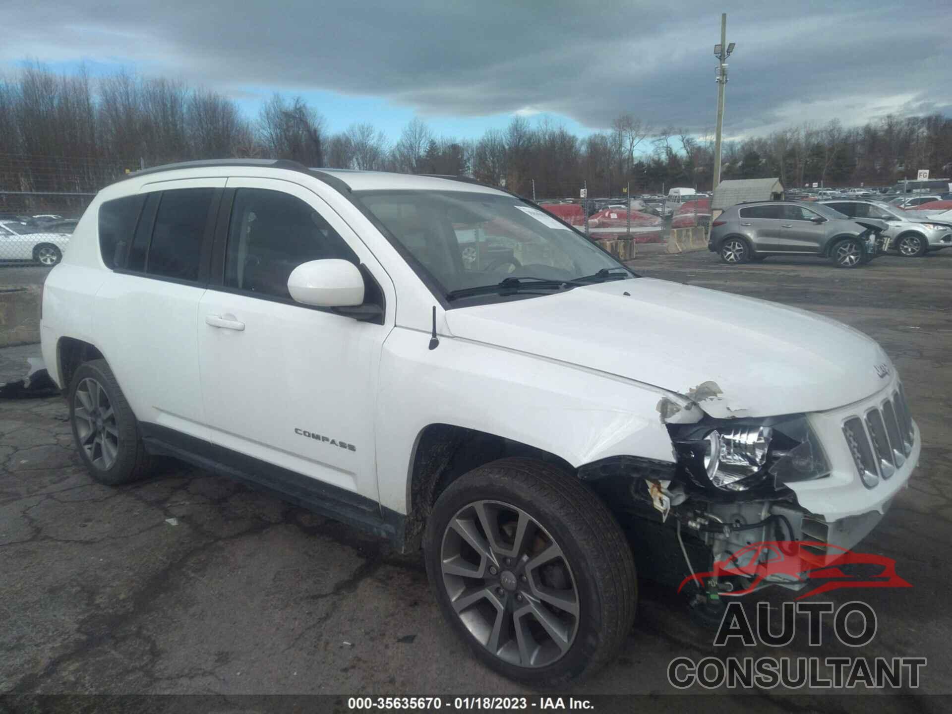 JEEP COMPASS 2016 - 1C4NJDEB0GD544425