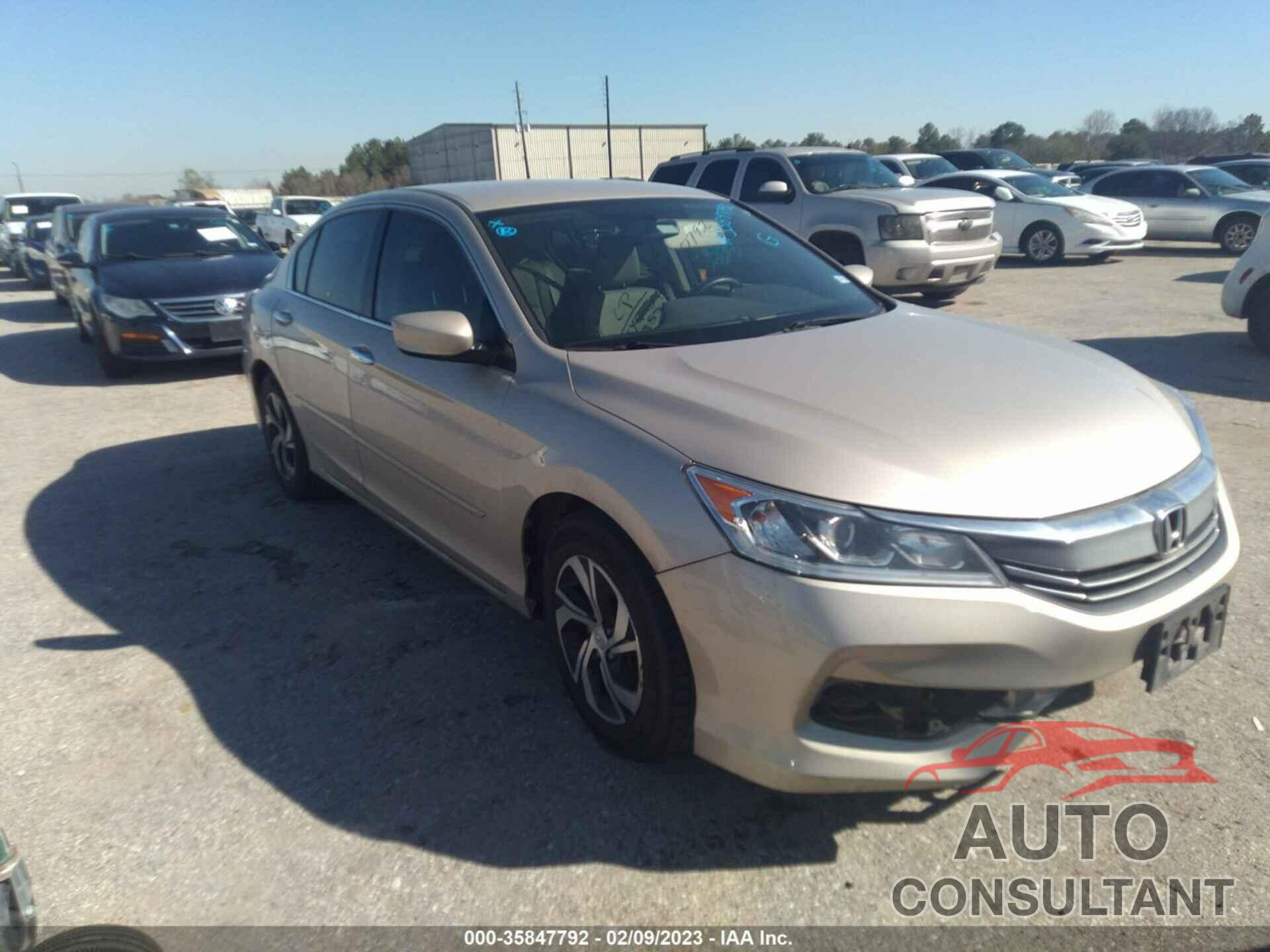 HONDA ACCORD SEDAN 2017 - 1HGCR2F3XHA262292