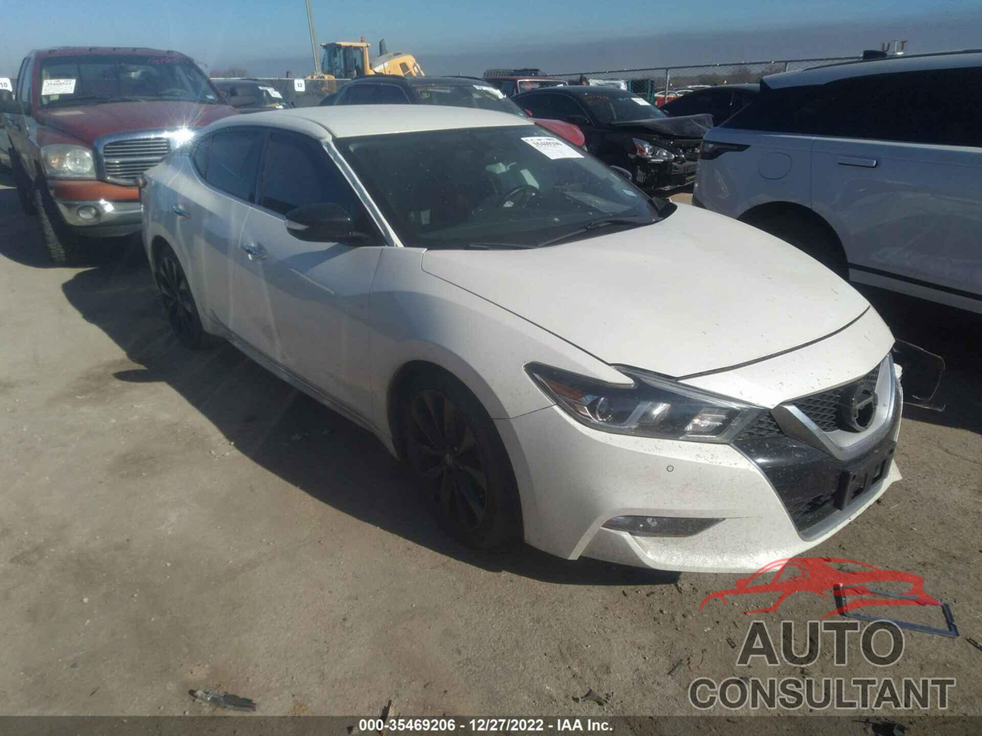 NISSAN MAXIMA 2017 - 1N4AA6AP3HC443906