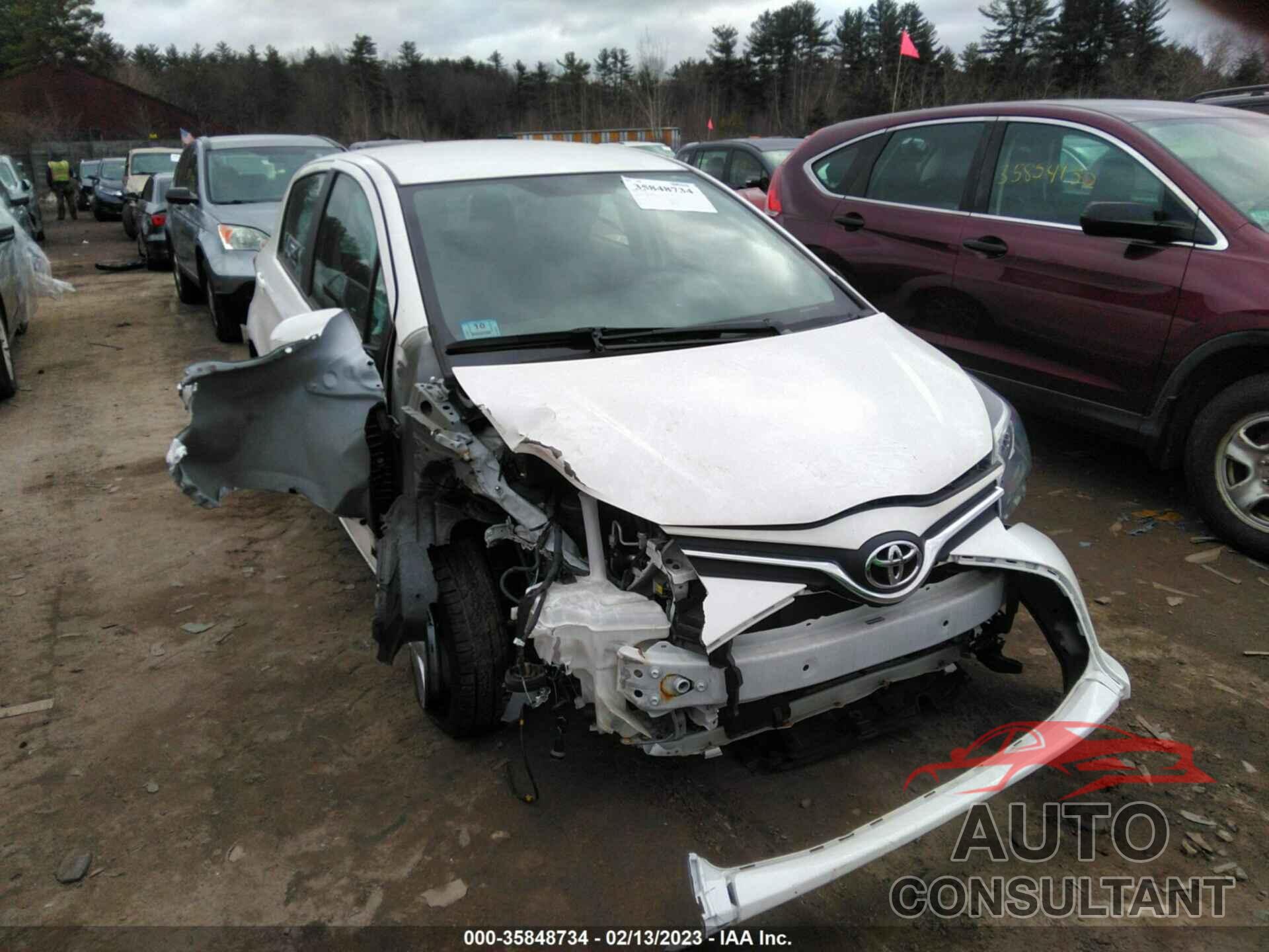 TOYOTA YARIS 2016 - VNKKTUD36GA056662
