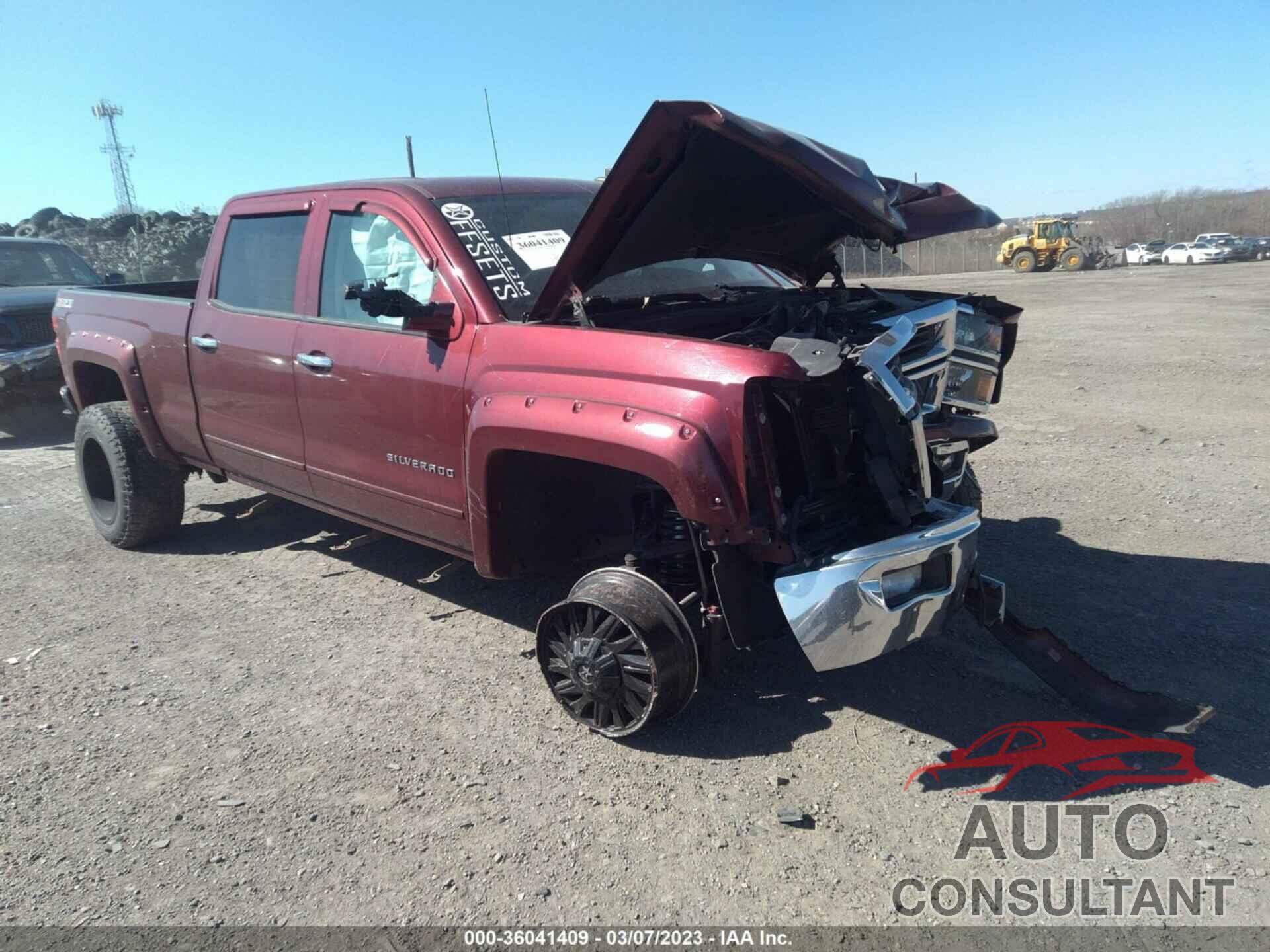 CHEVROLET SILVERADO 1500 2015 - 3GCUKRECXFG452710