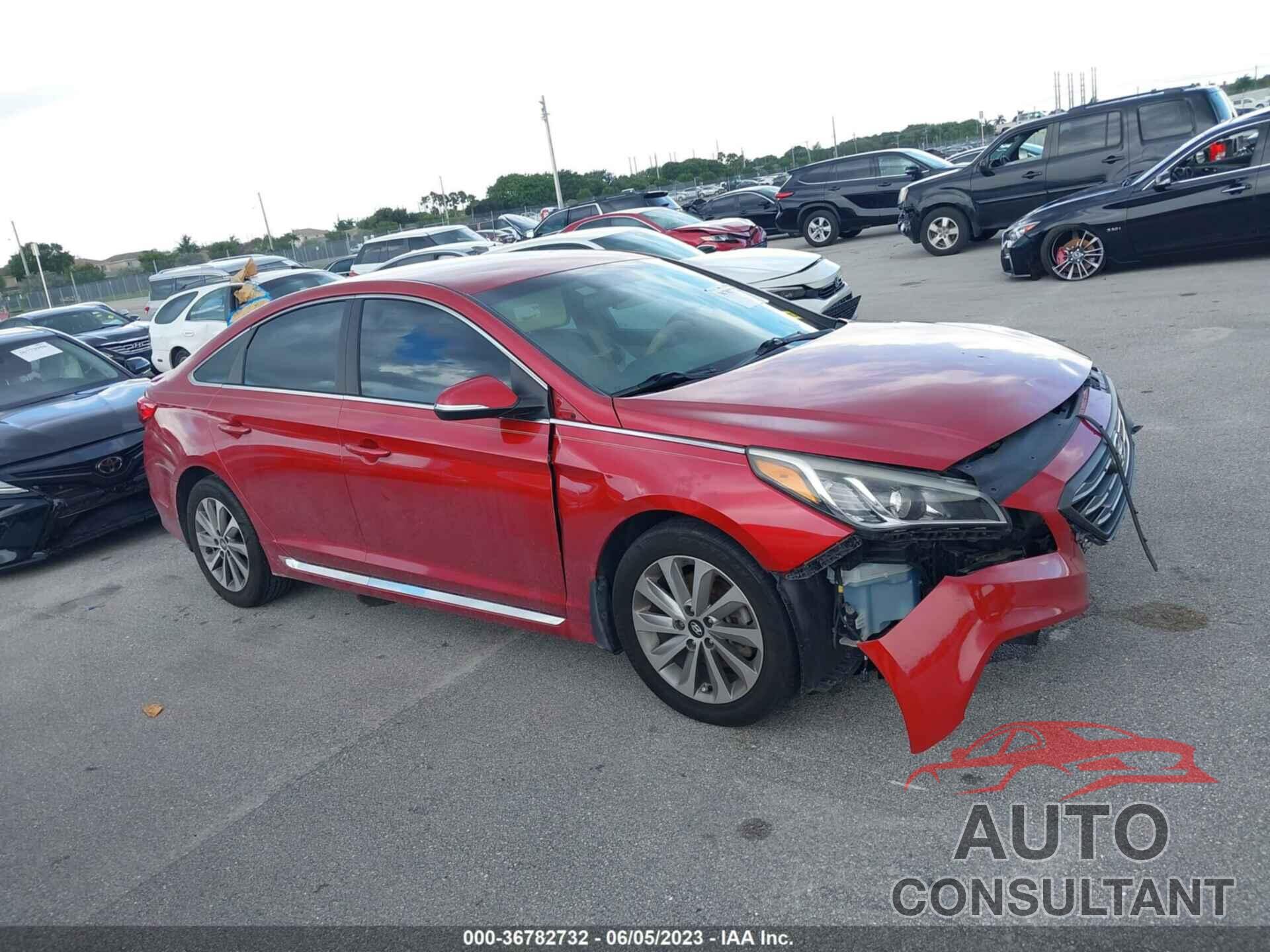HYUNDAI SONATA 2017 - 5NPE34AF9HH508554