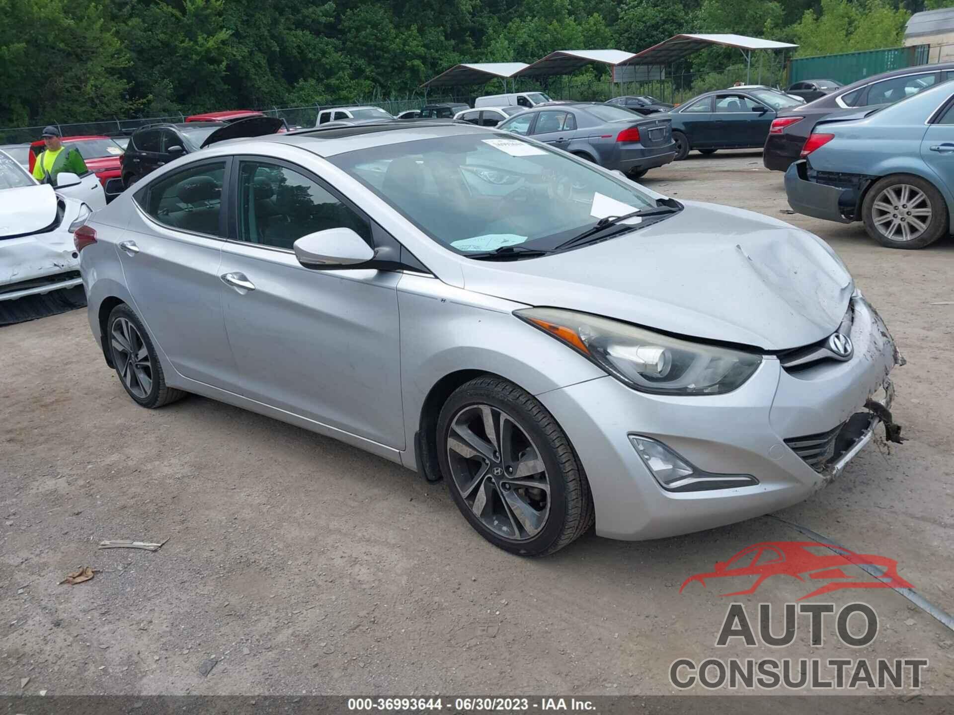 HYUNDAI ELANTRA 2016 - KMHDH4AE3GU553378