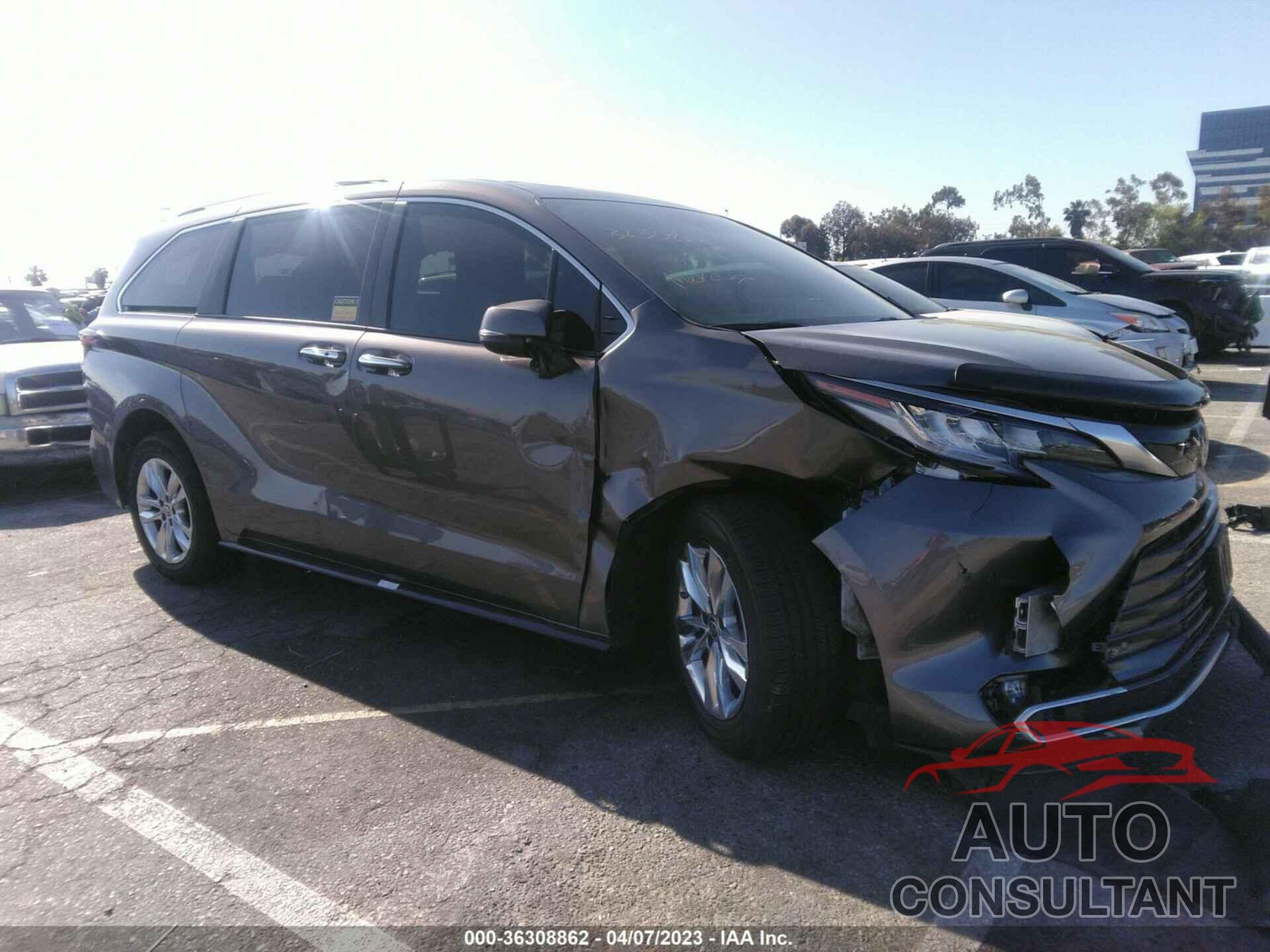 TOYOTA SIENNA 2022 - 5TDZRKEC5NS095817