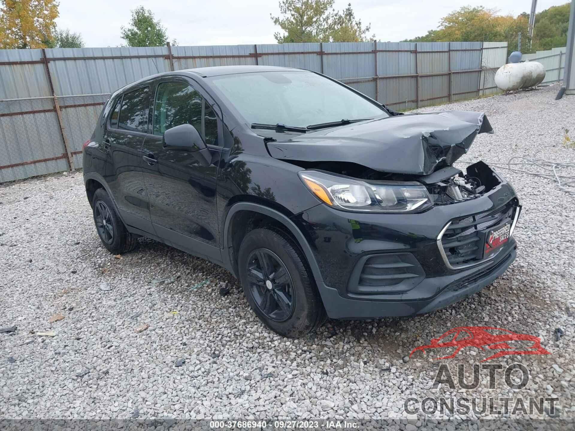 CHEVROLET TRAX 2019 - 3GNCJNSB0KL371954