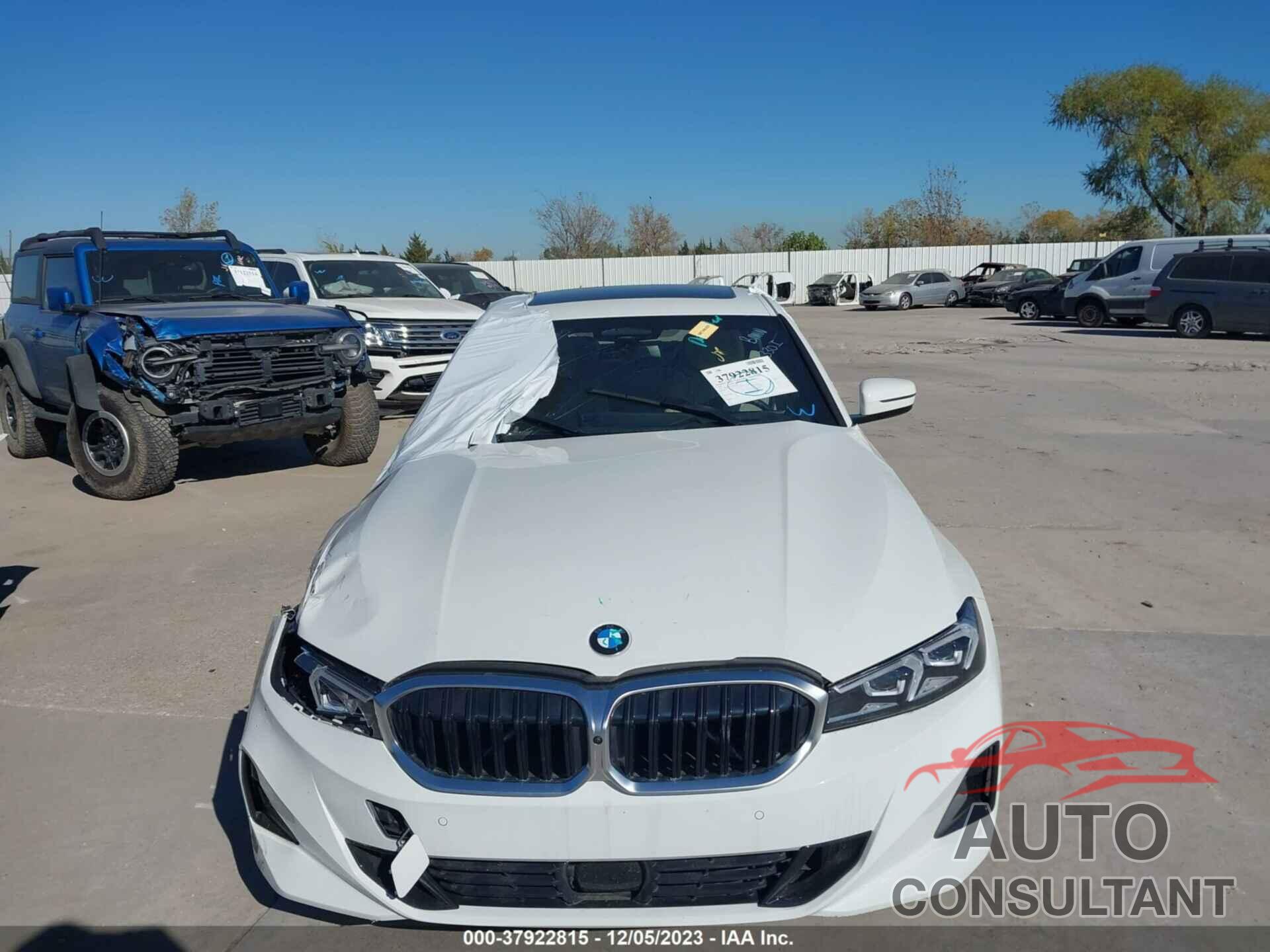 BMW 3 SERIES 2023 - 3MW89FF01P8D17463