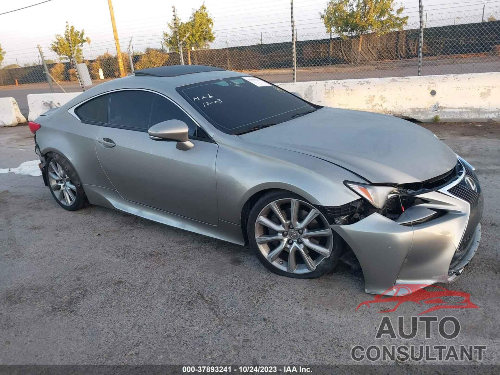 LEXUS RC 350 2015 - JTHHE5BC3F5006622