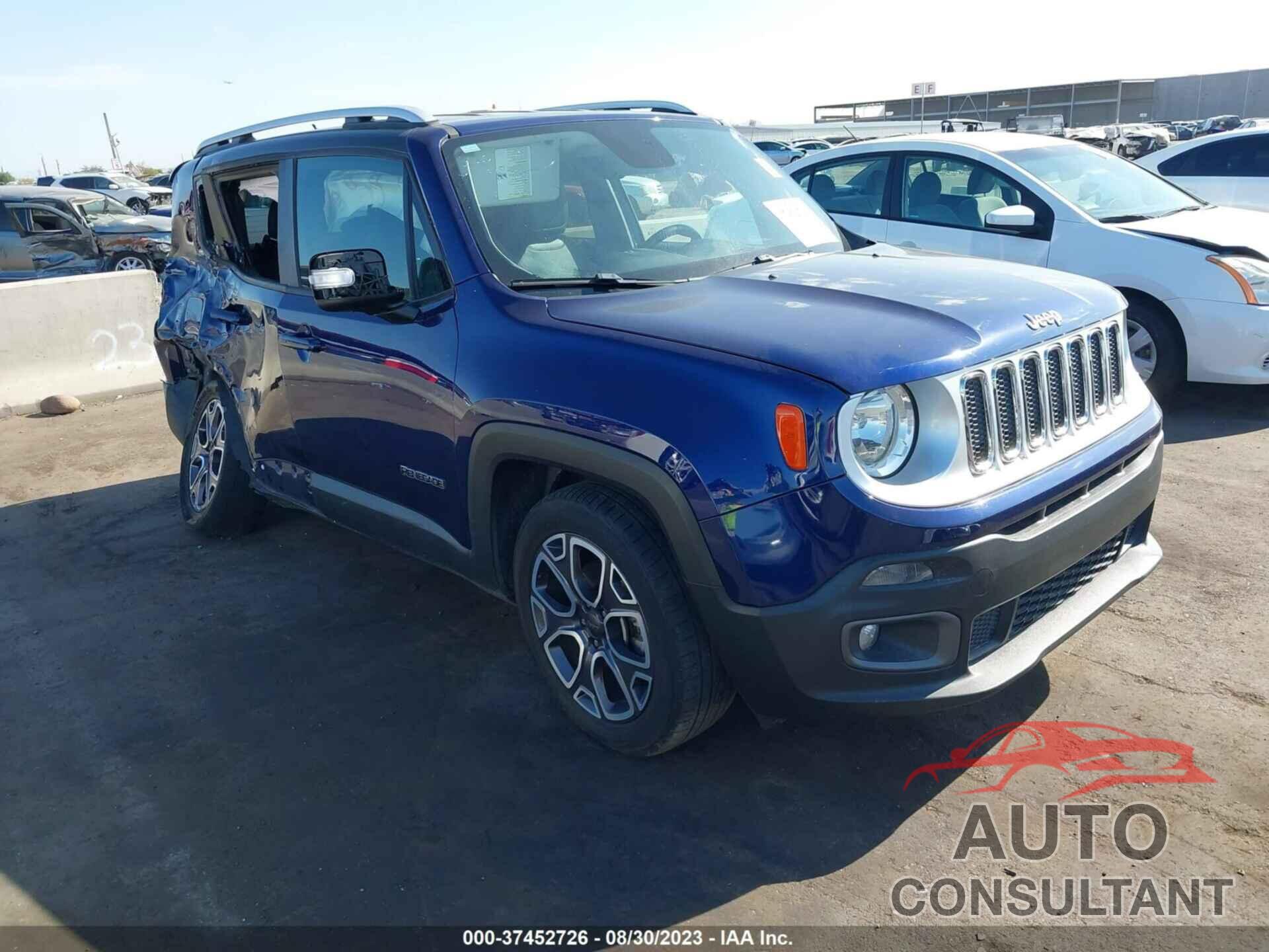 JEEP RENEGADE 2017 - ZACCJADB6HPE95273