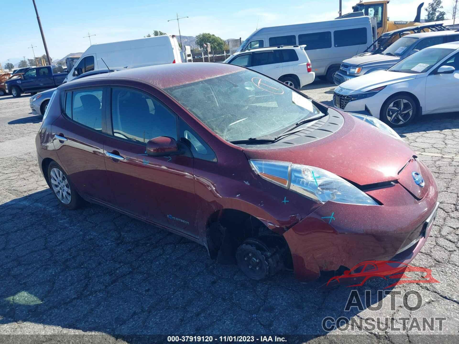 NISSAN LEAF 2017 - 1N4BZ0CP6HC307096