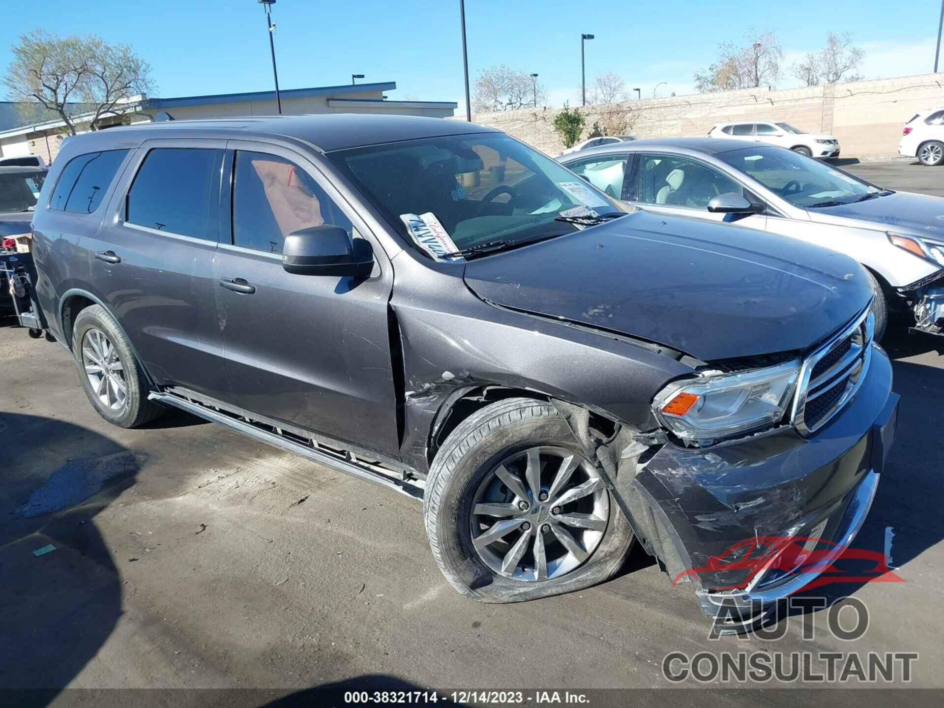 DODGE DURANGO 2017 - 1C4RDHAG2HC743677