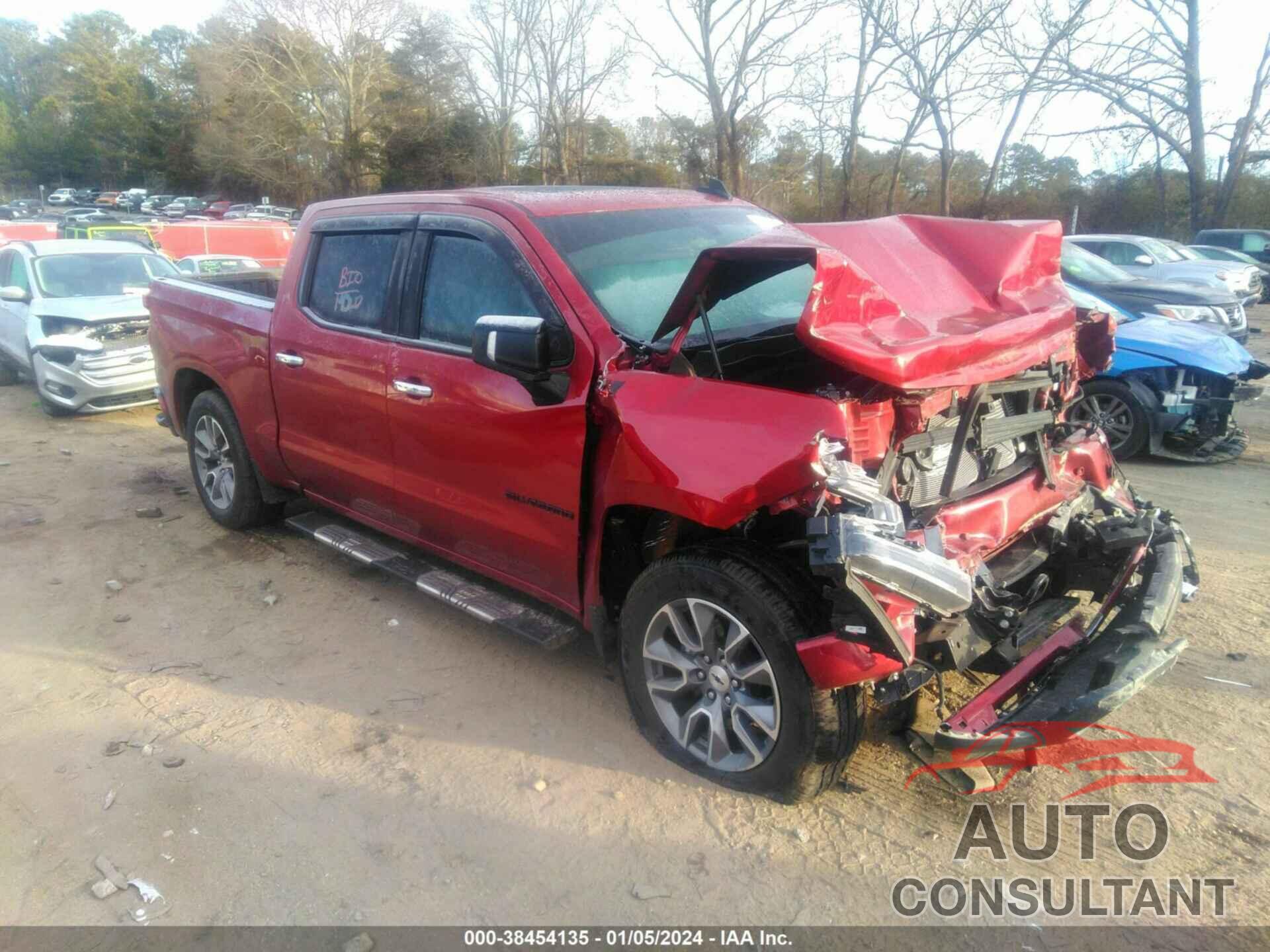 CHEVROLET SILVERADO 1500 2021 - 1GCUYEED1MZ276708