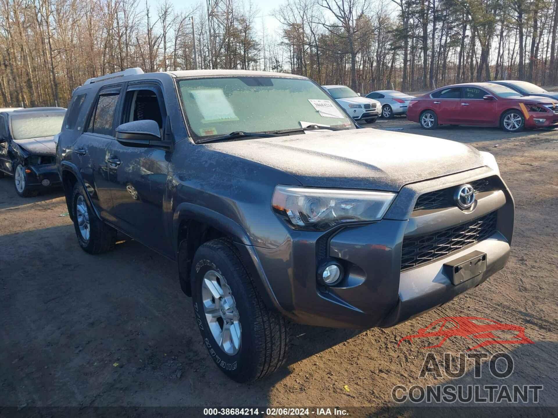 TOYOTA 4RUNNER 2016 - JTEBU5JR3G5364218