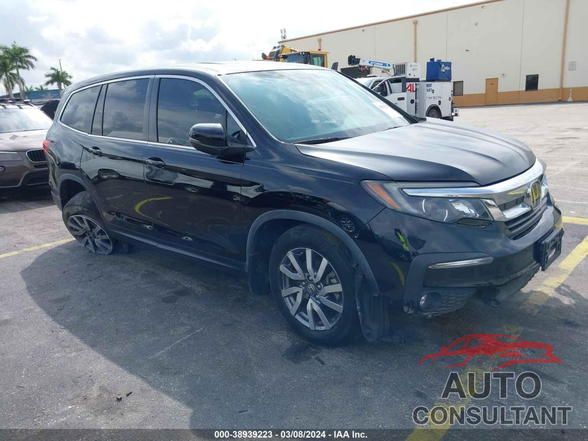 HONDA PILOT 2019 - 5FNYF5H53KB008046