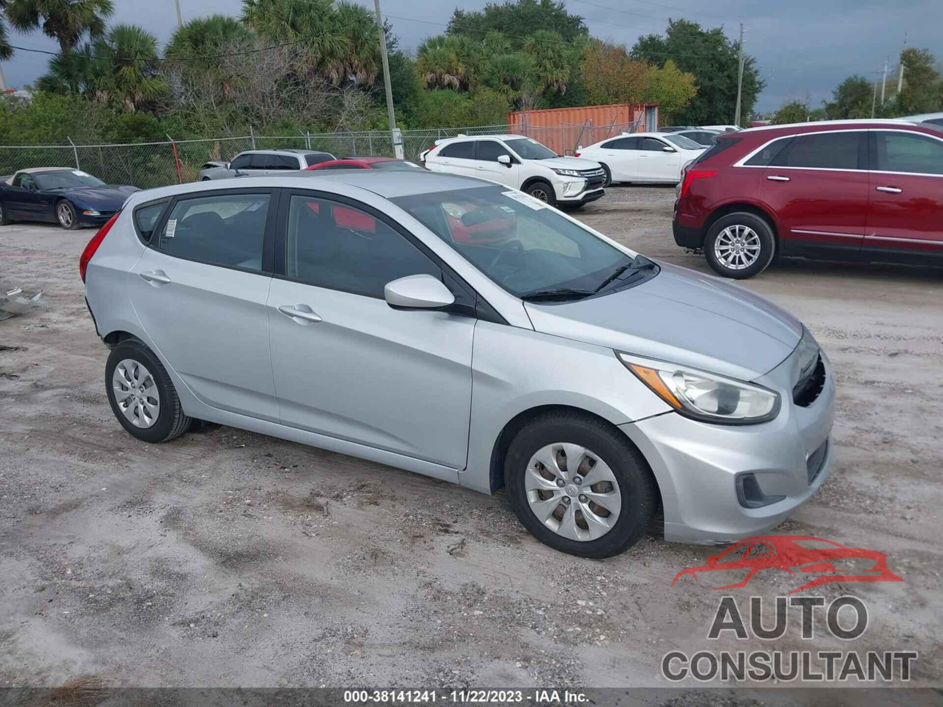 HYUNDAI ACCENT 2016 - KMHCT5AE4GU264817