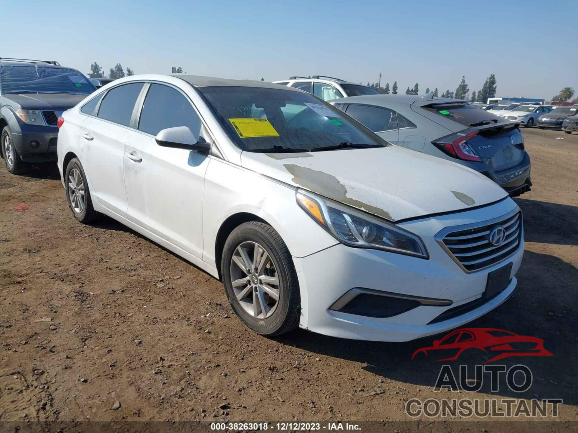 HYUNDAI SONATA 2017 - 5NPE24AF3HH528656