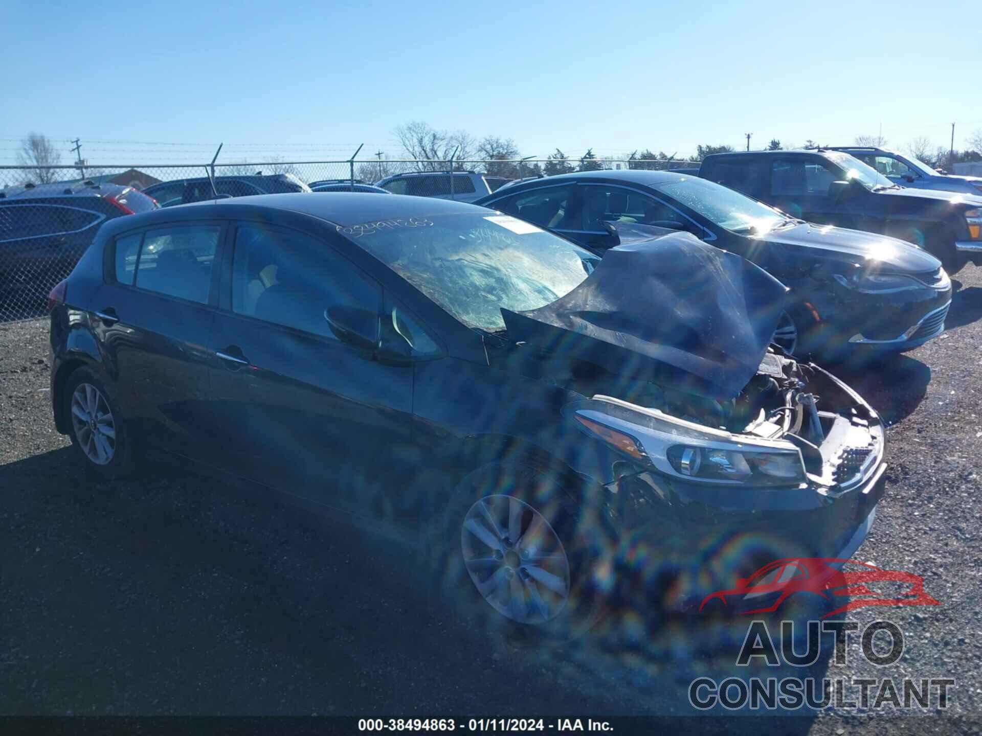 KIA FORTE 2017 - KNAFK5A86H5669245