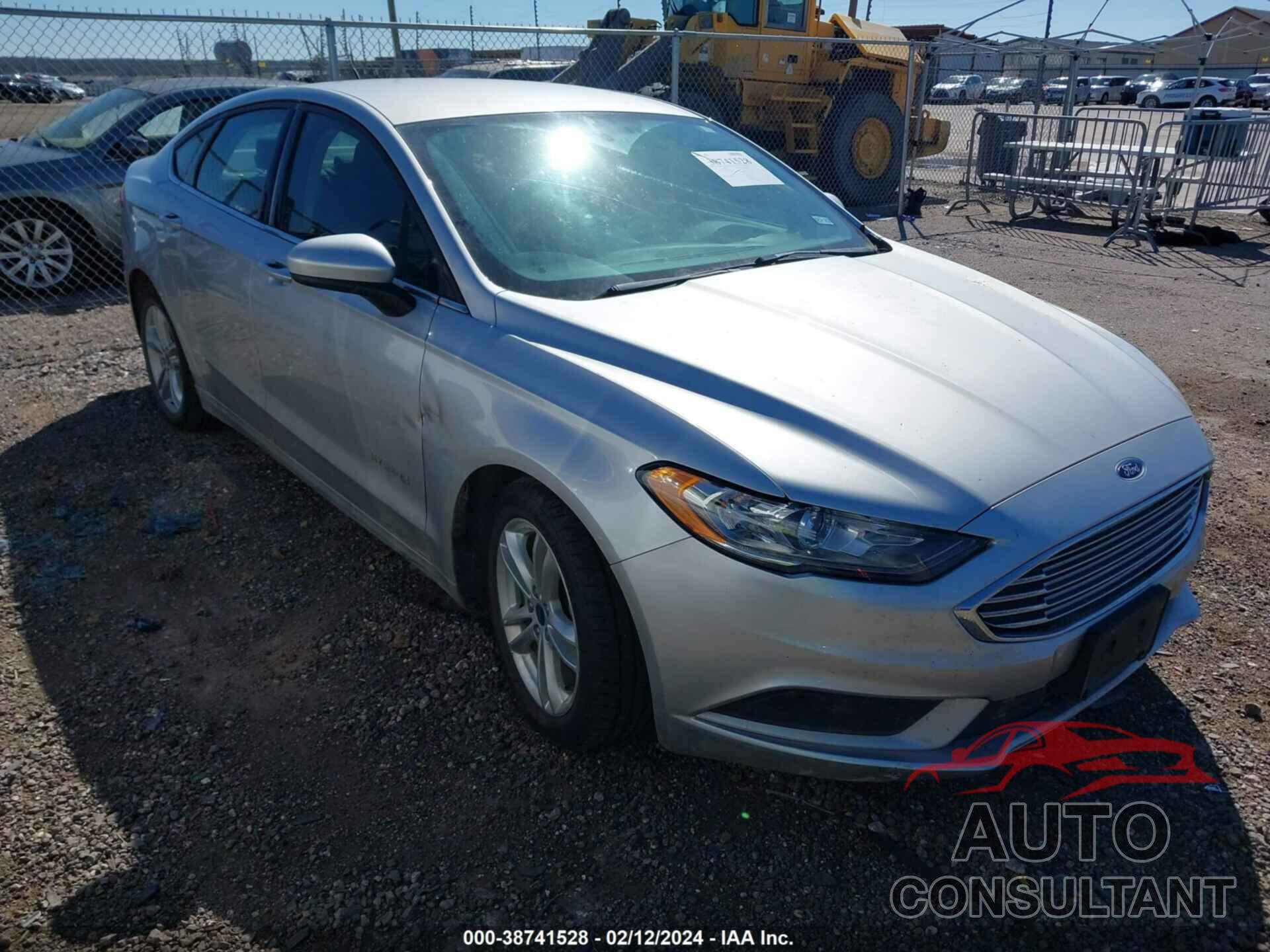 FORD FUSION HYBRID 2018 - 3FA6P0LU7JR221624