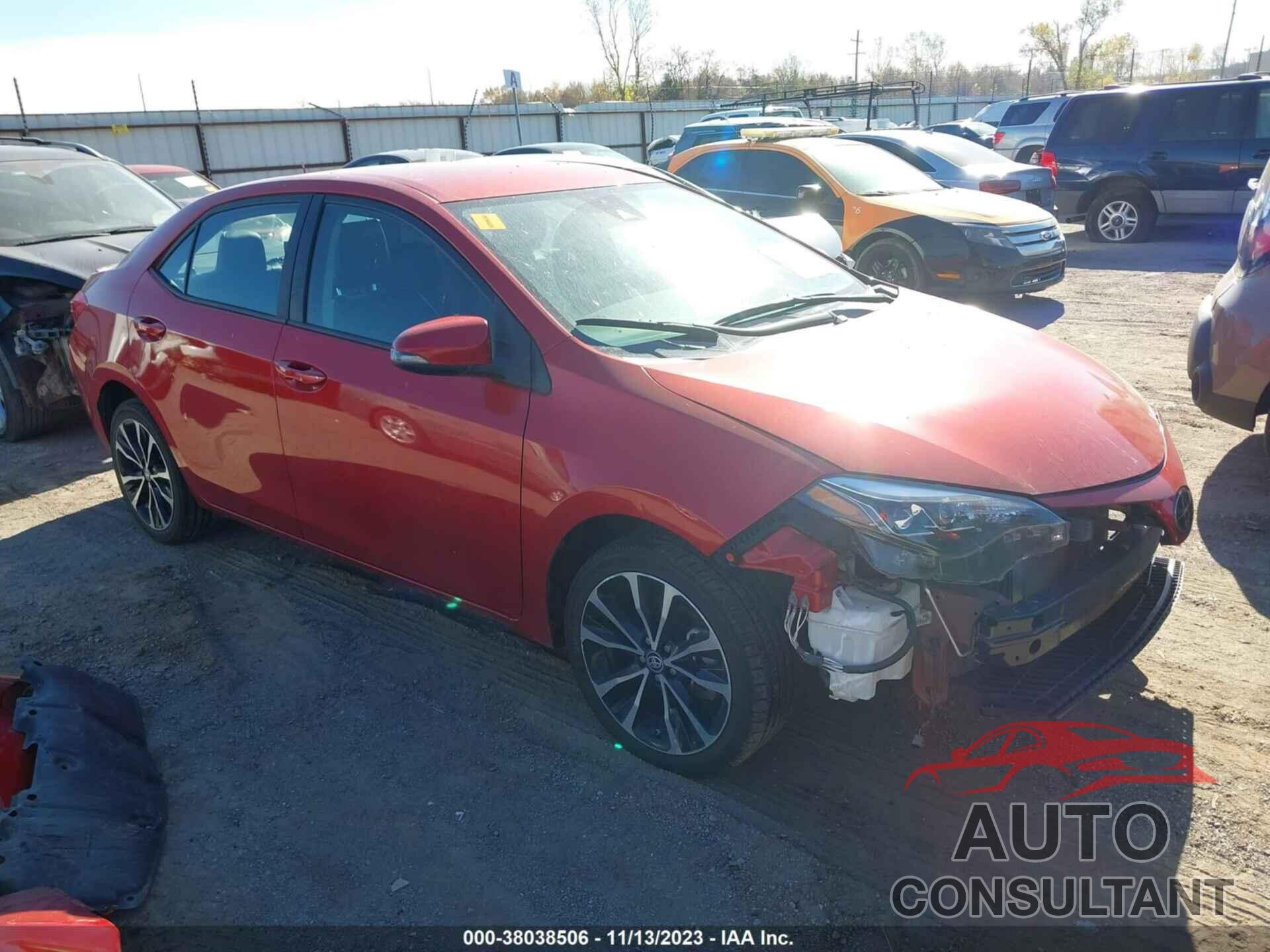 TOYOTA COROLLA 2018 - 5YFBURHE3JP807041