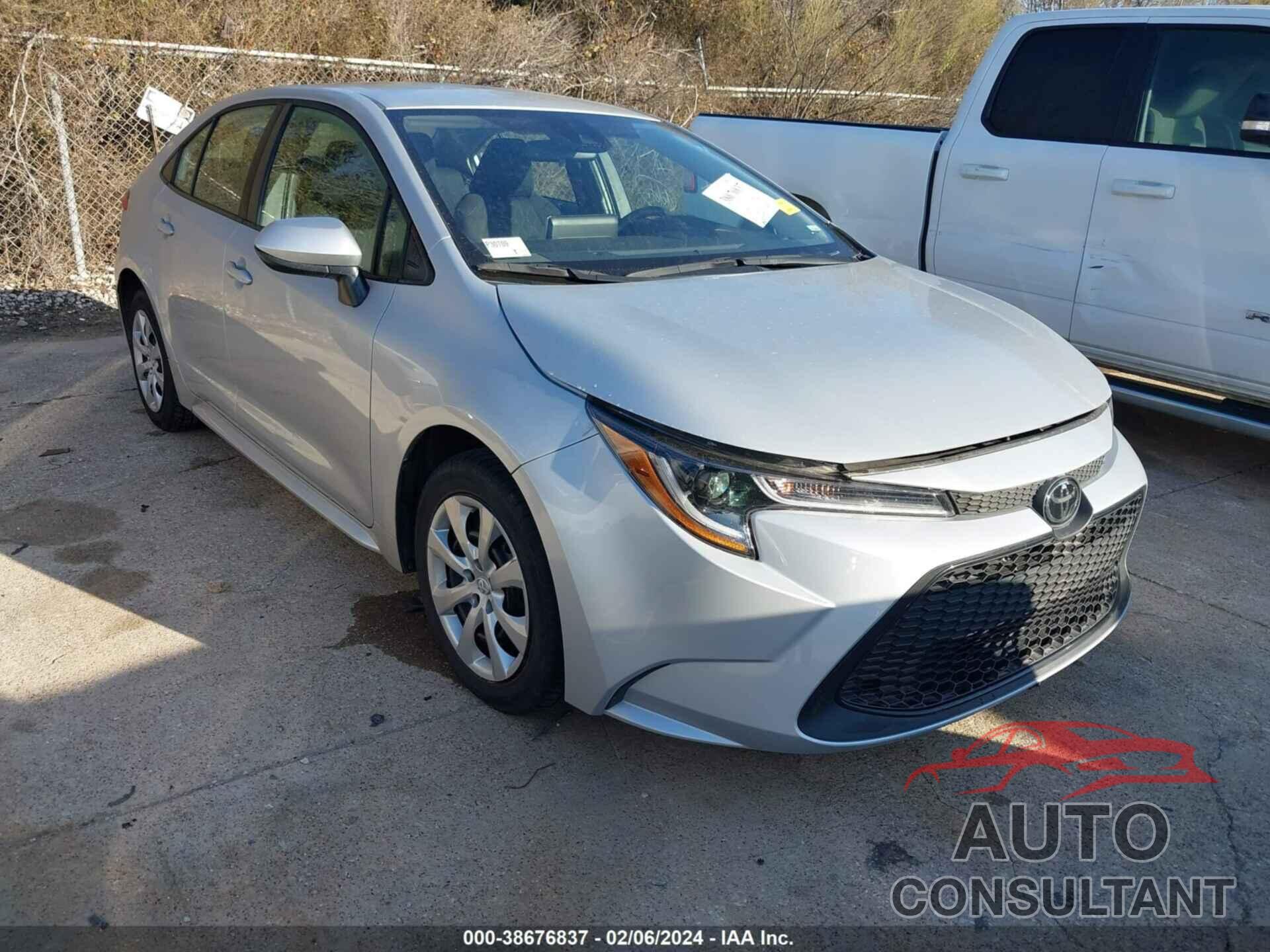 TOYOTA COROLLA 2021 - 5YFEPMAE1MP257554