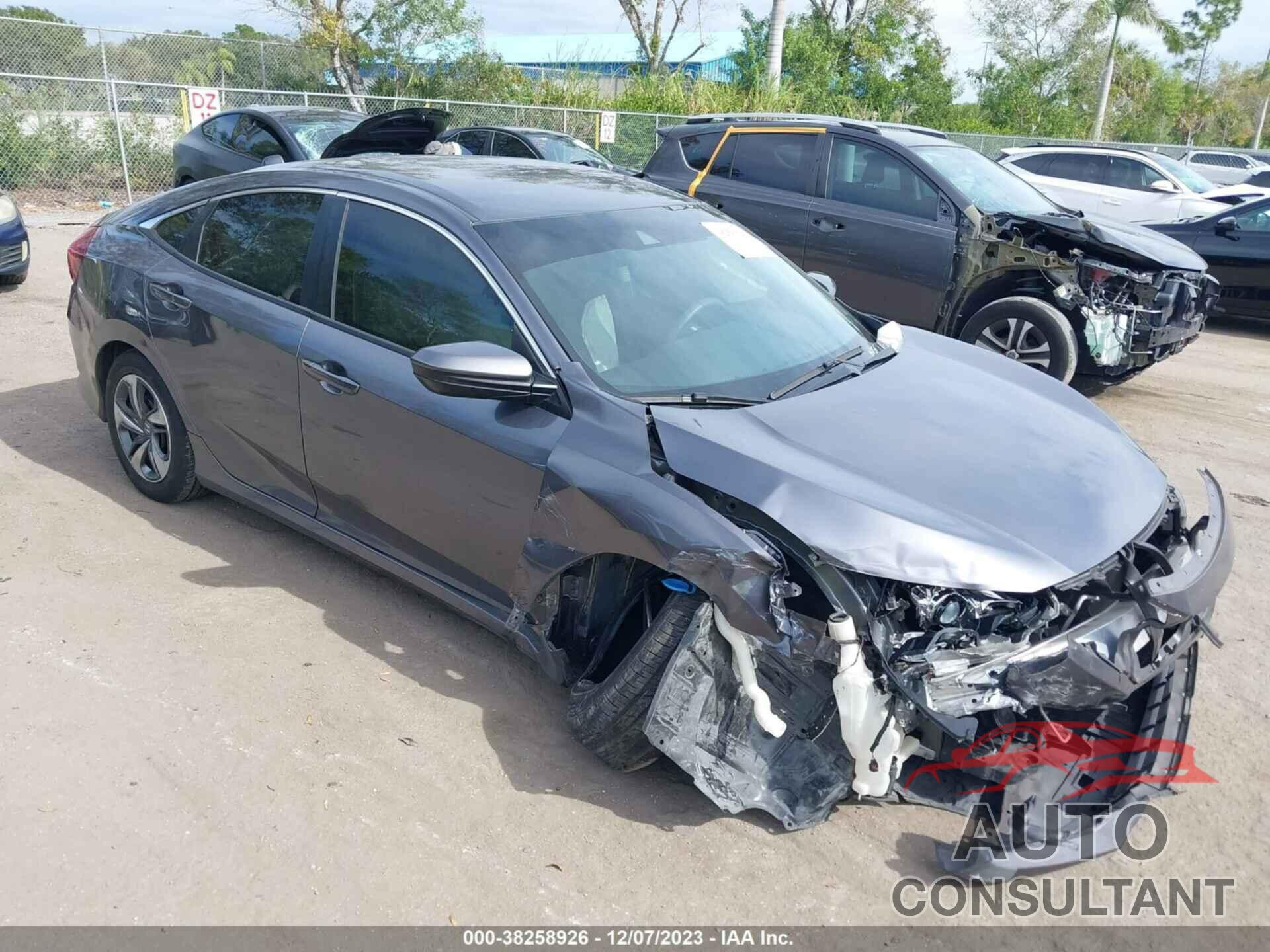 HONDA CIVIC 2019 - 2HGFC2F66KH601700