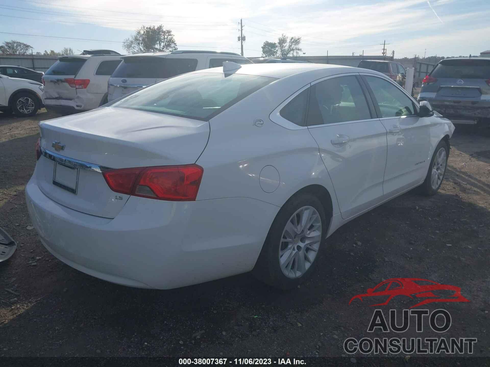 CHEVROLET IMPALA 2016 - 2G11Z5SA0G9149658