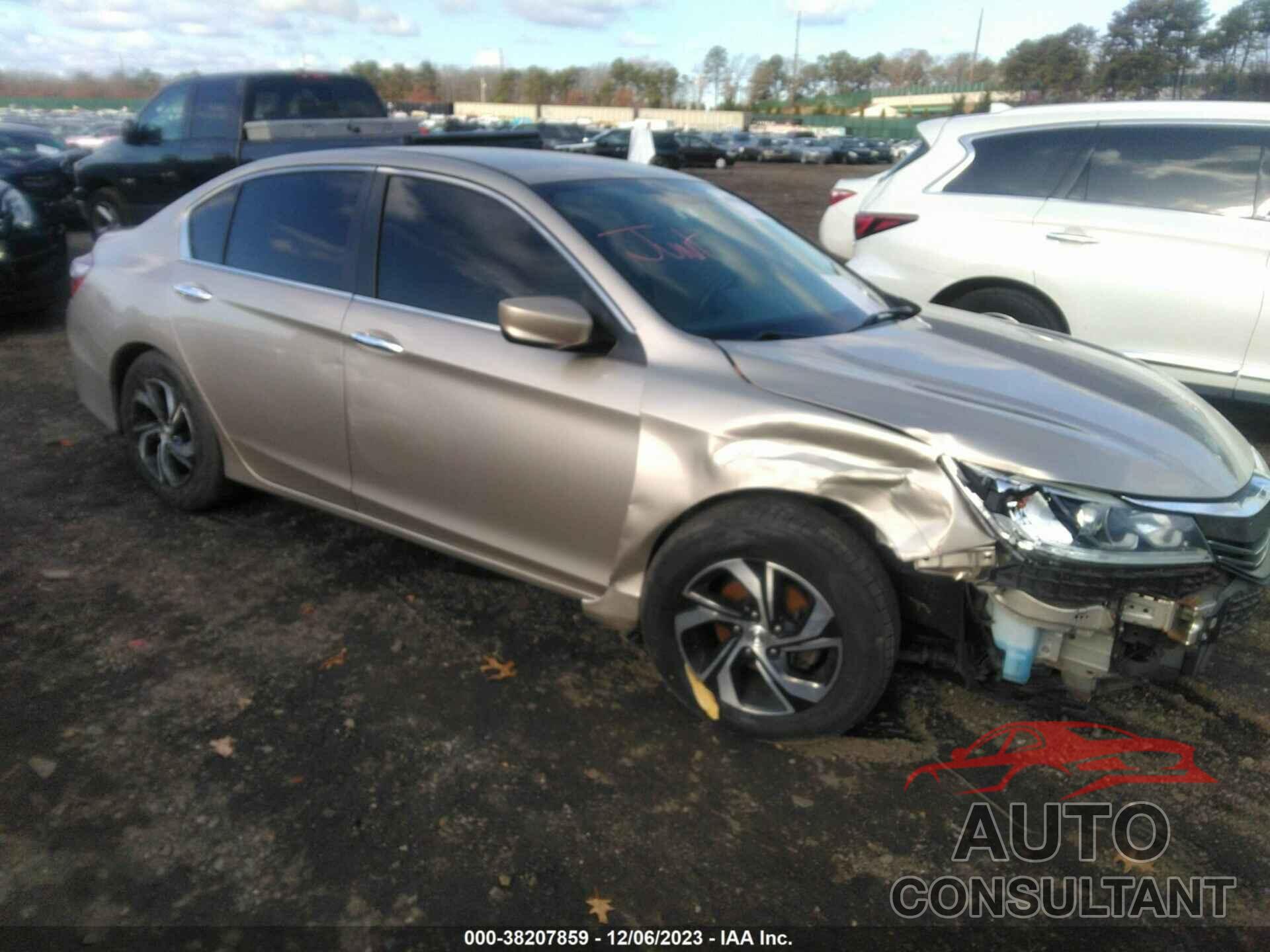 HONDA ACCORD 2016 - 1HGCR2F38GA023306
