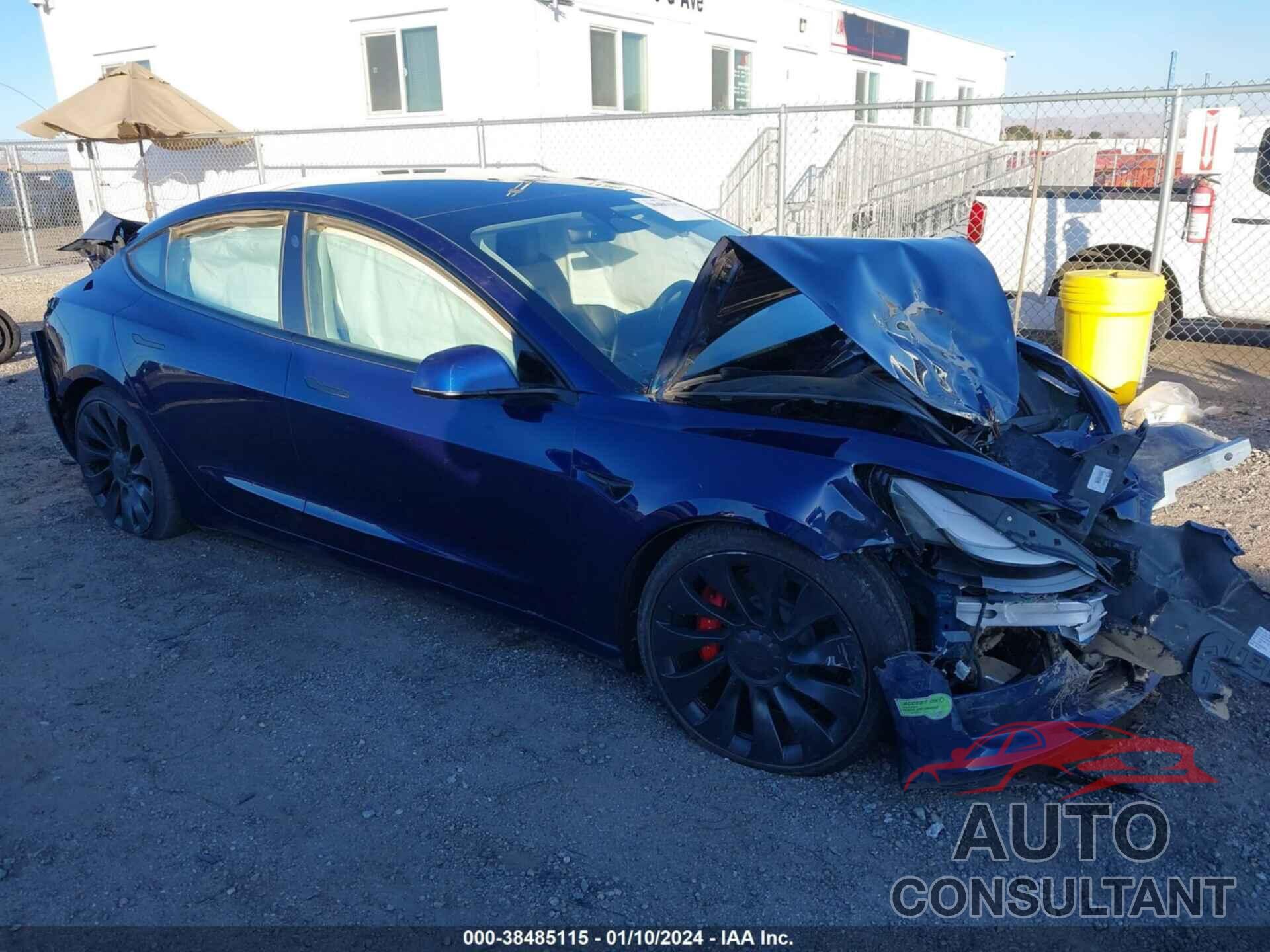 TESLA MODEL 3 2022 - 5YJ3E1EC0NF355654