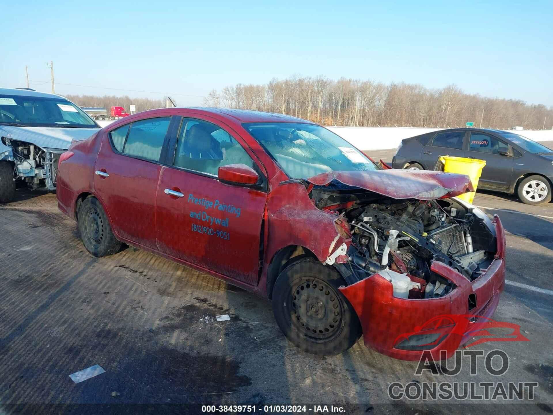 NISSAN VERSA 2019 - 3N1CN7AP0KL869595