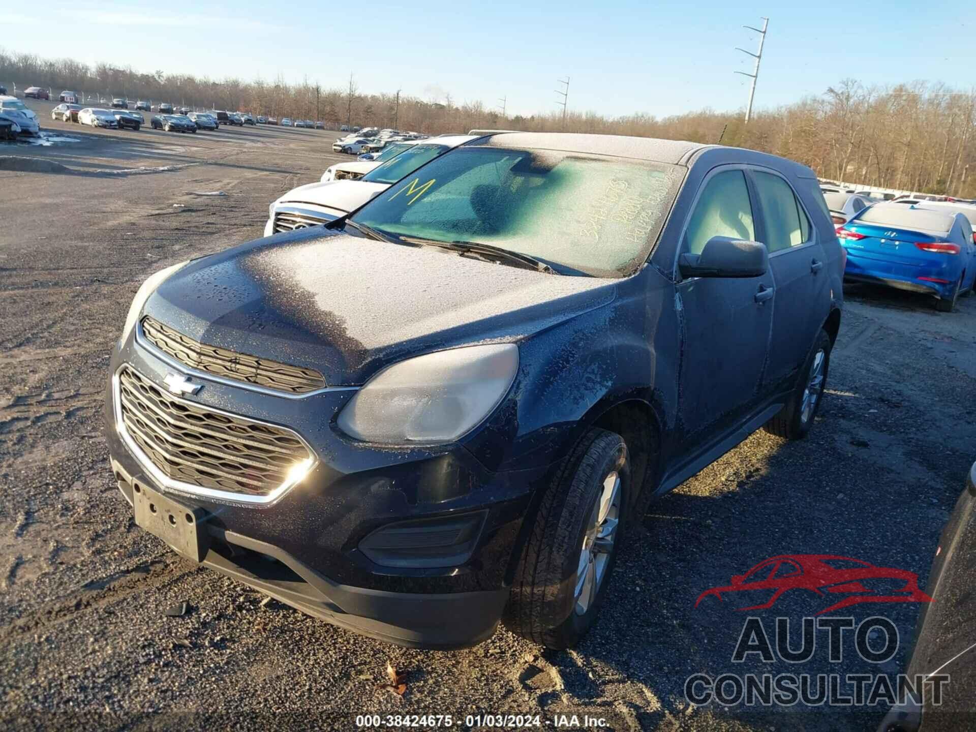 CHEVROLET EQUINOX 2016 - 2GNALBEK0G1129377