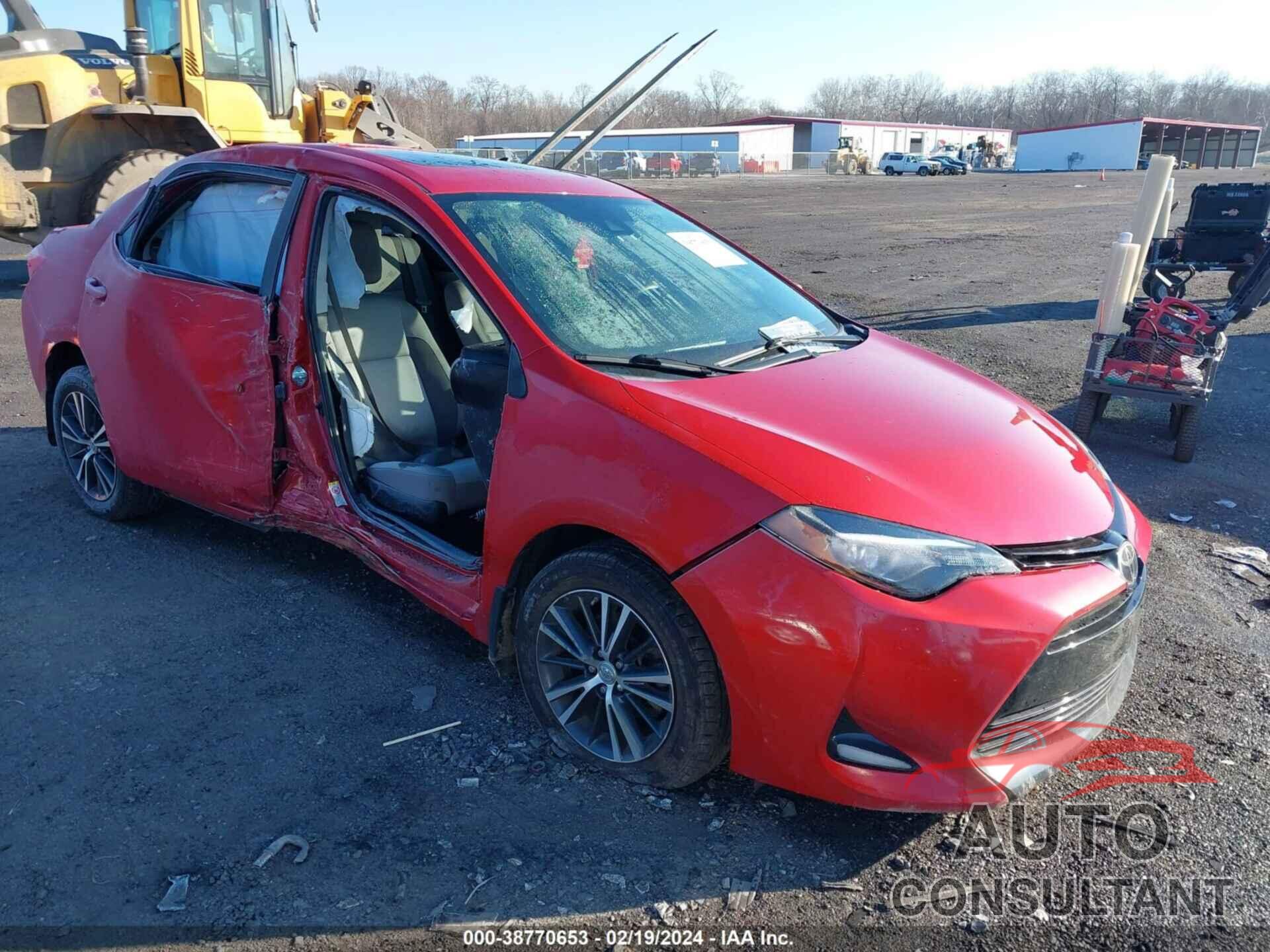 TOYOTA COROLLA 2017 - 2T1BURHE2HC830451
