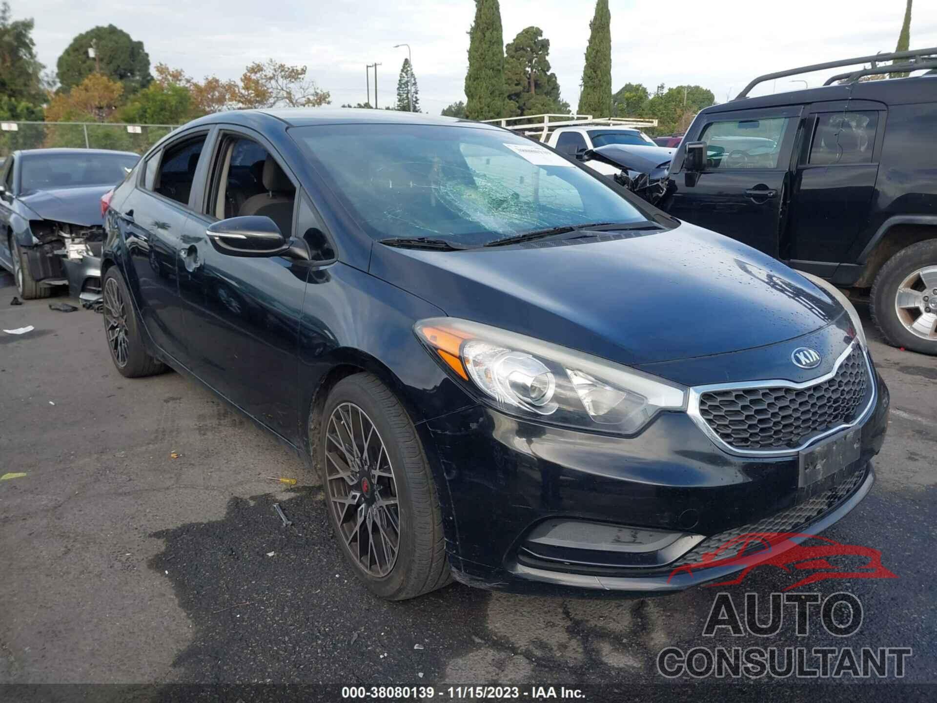 KIA FORTE 2016 - KNAFX4A61G5498283