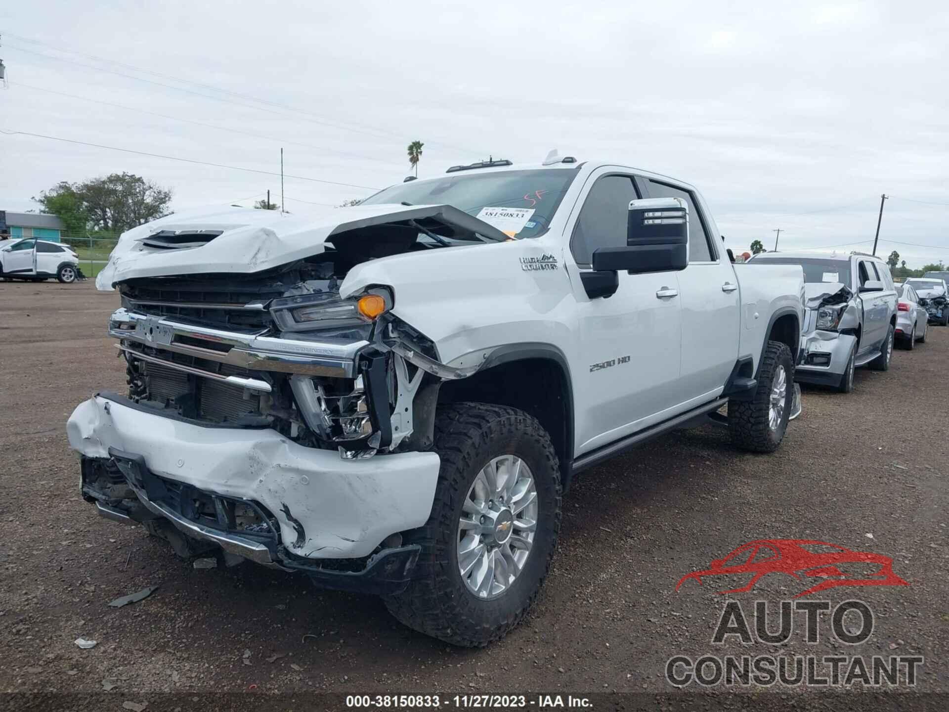 CHEVROLET SILVERADO 2500HD 2021 - 1GC4YREY1MF127405