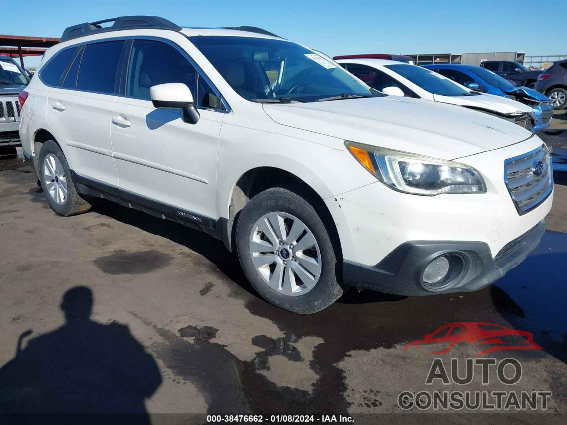 SUBARU OUTBACK 2016 - 4S4BSADC6G3313278