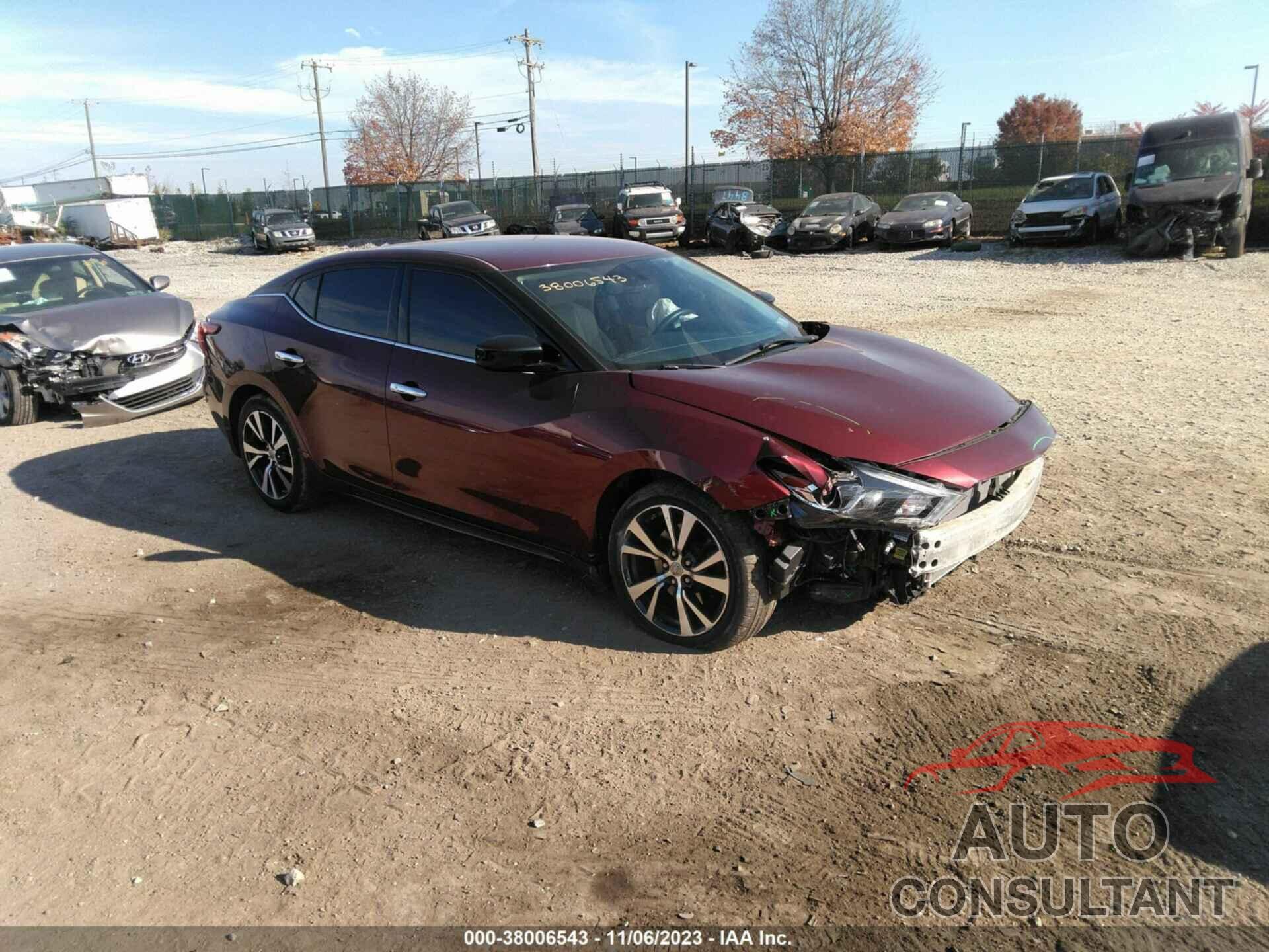 NISSAN MAXIMA 2016 - 1N4AA6AP7GC410468