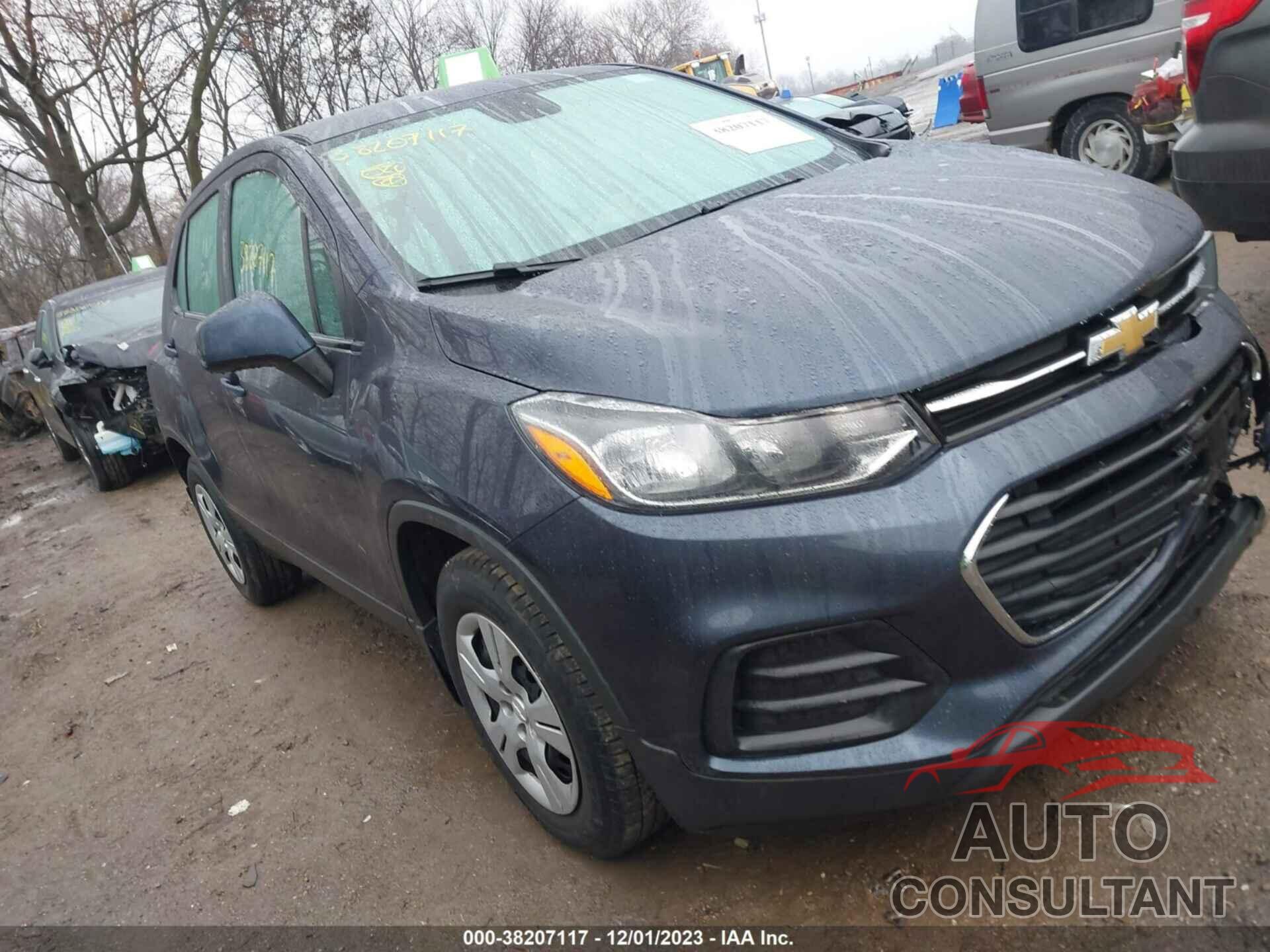 CHEVROLET TRAX 2018 - 3GNCJKSB1JL364508