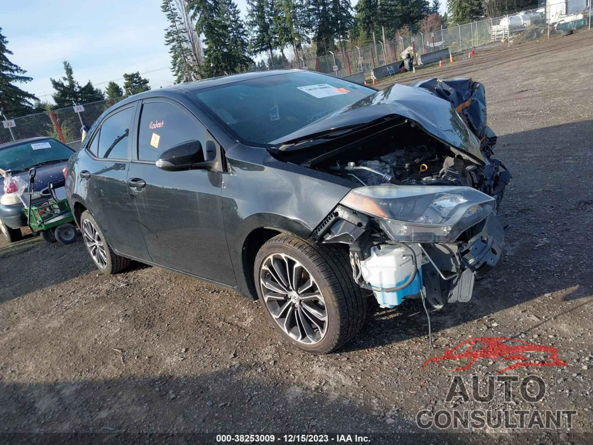 TOYOTA COROLLA 2016 - 2T1BURHE4GC602594