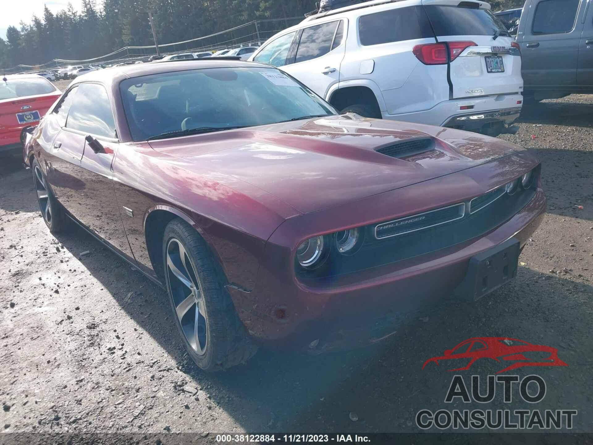 DODGE CHALLENGER 2019 - 2C3CDZBT2KH654756