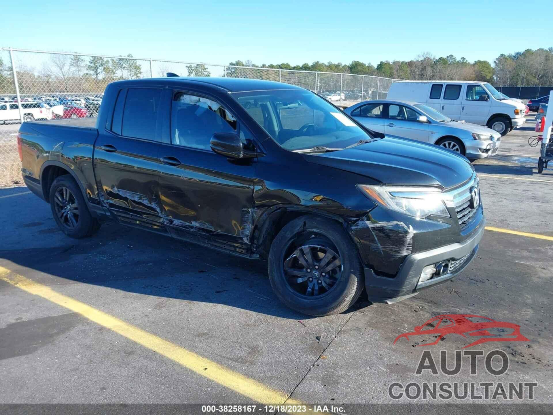 HONDA RIDGELINE 2017 - 5FPYK2F16HB001263