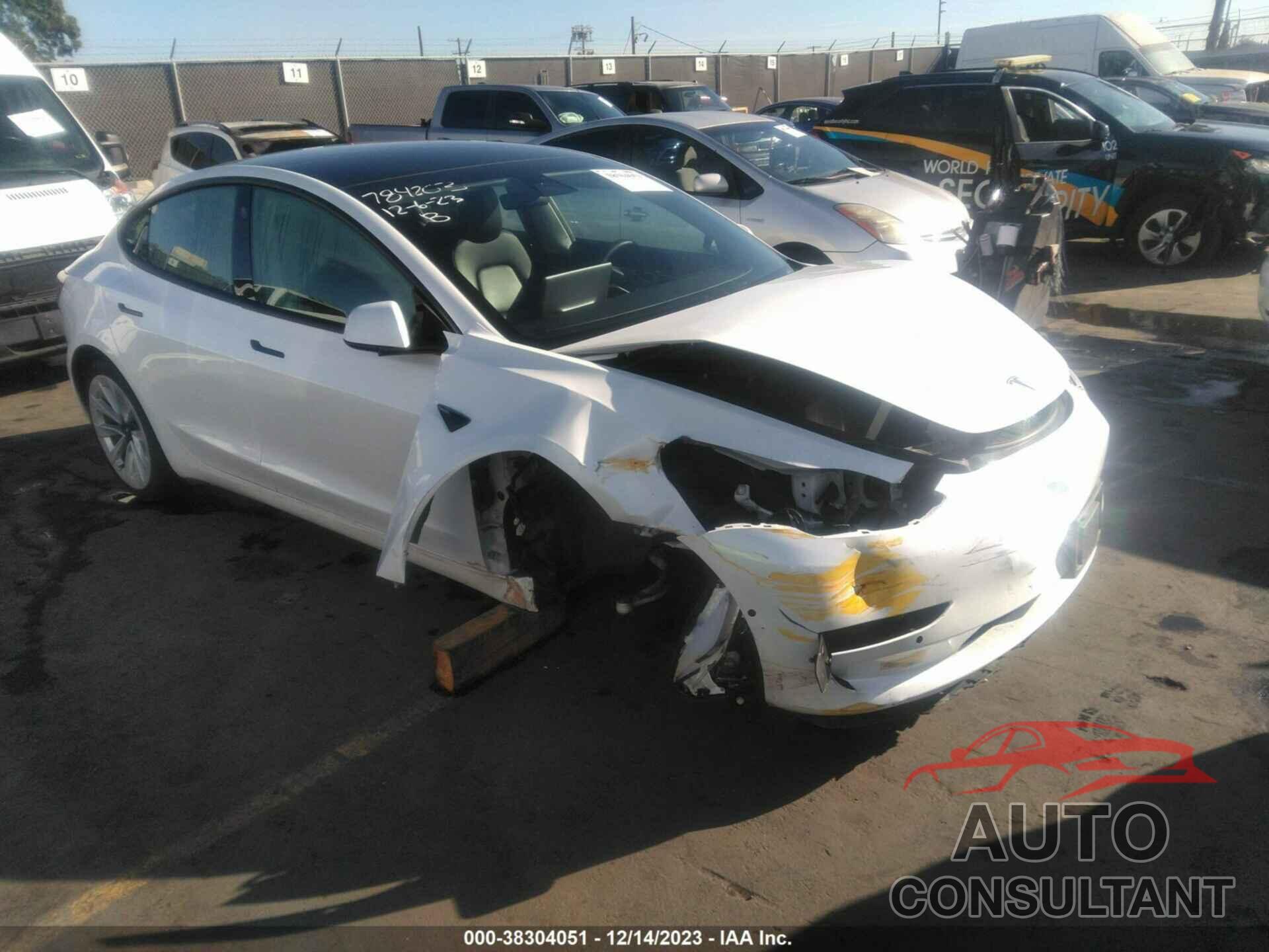 TESLA MODEL 3 2022 - 5YJ3E1EA5NF128281