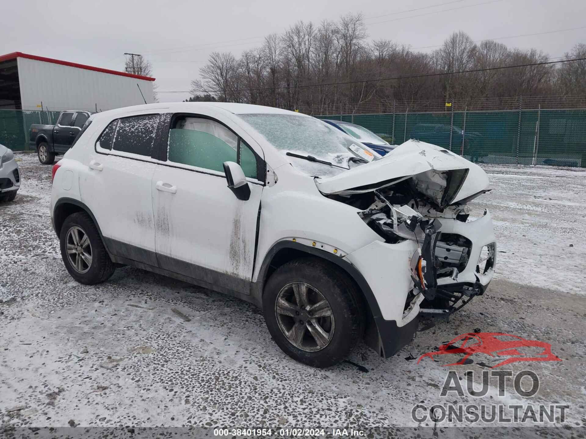 CHEVROLET TRAX 2020 - KL7CJNSB0LB060453