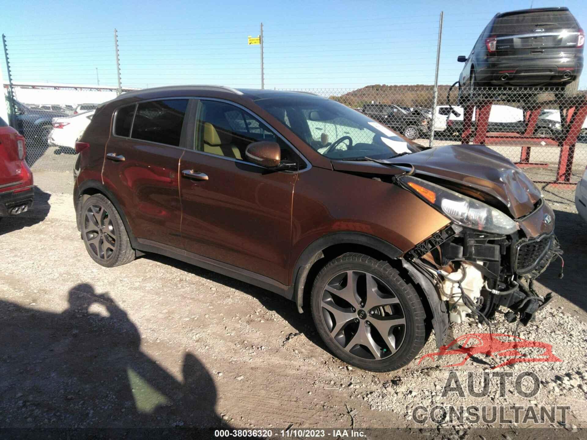 KIA SPORTAGE 2017 - KNDPR3A6XH7240247