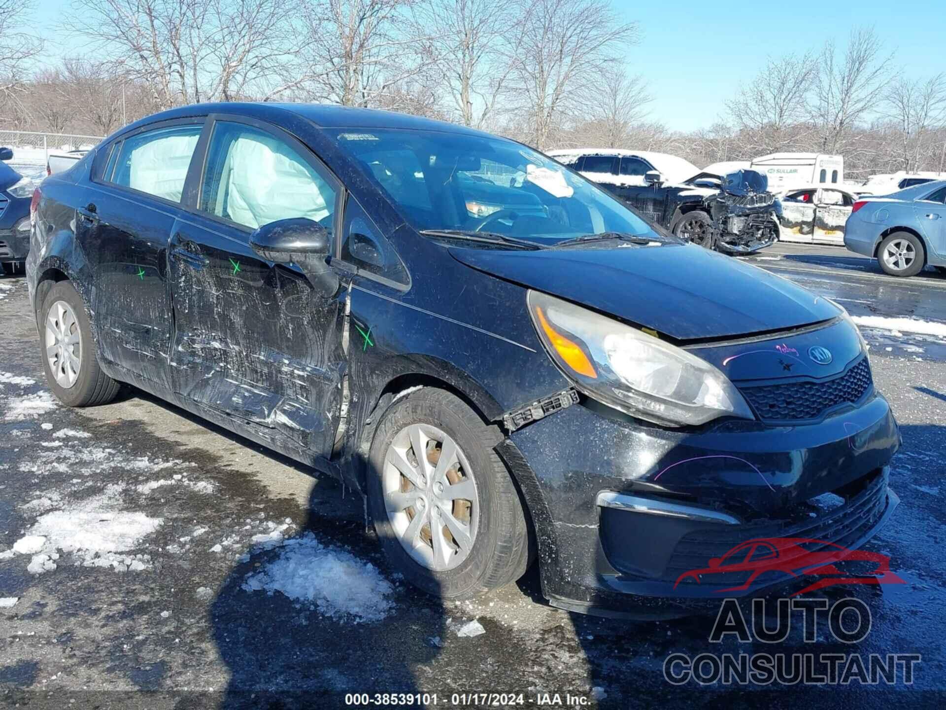 KIA RIO 2017 - KNADM4A39H6009968