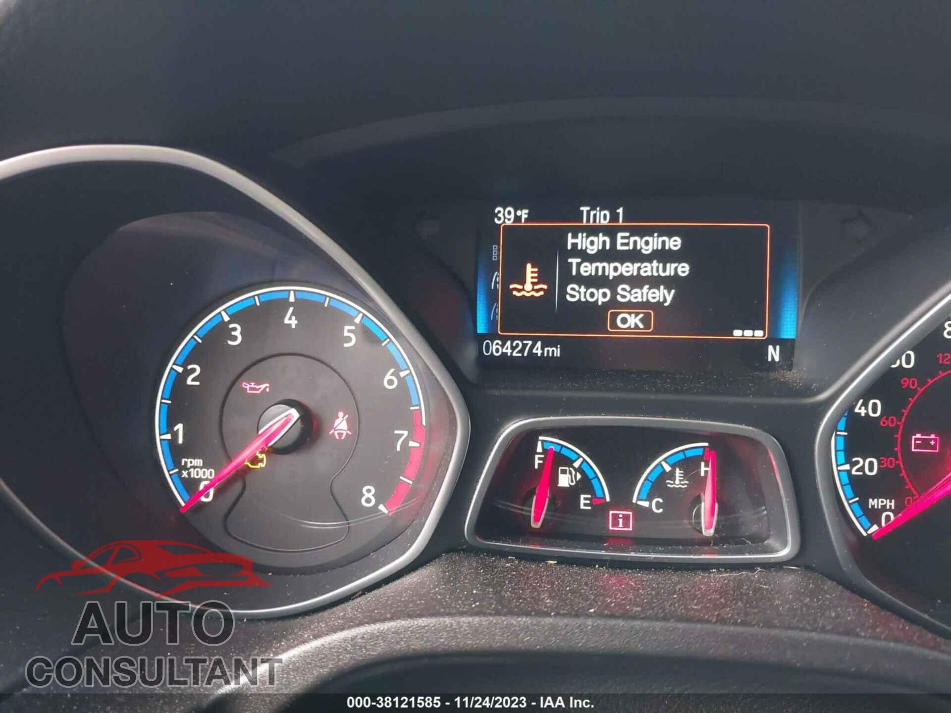 FORD FOCUS RS 2017 - WF0DP3TH2H4118052