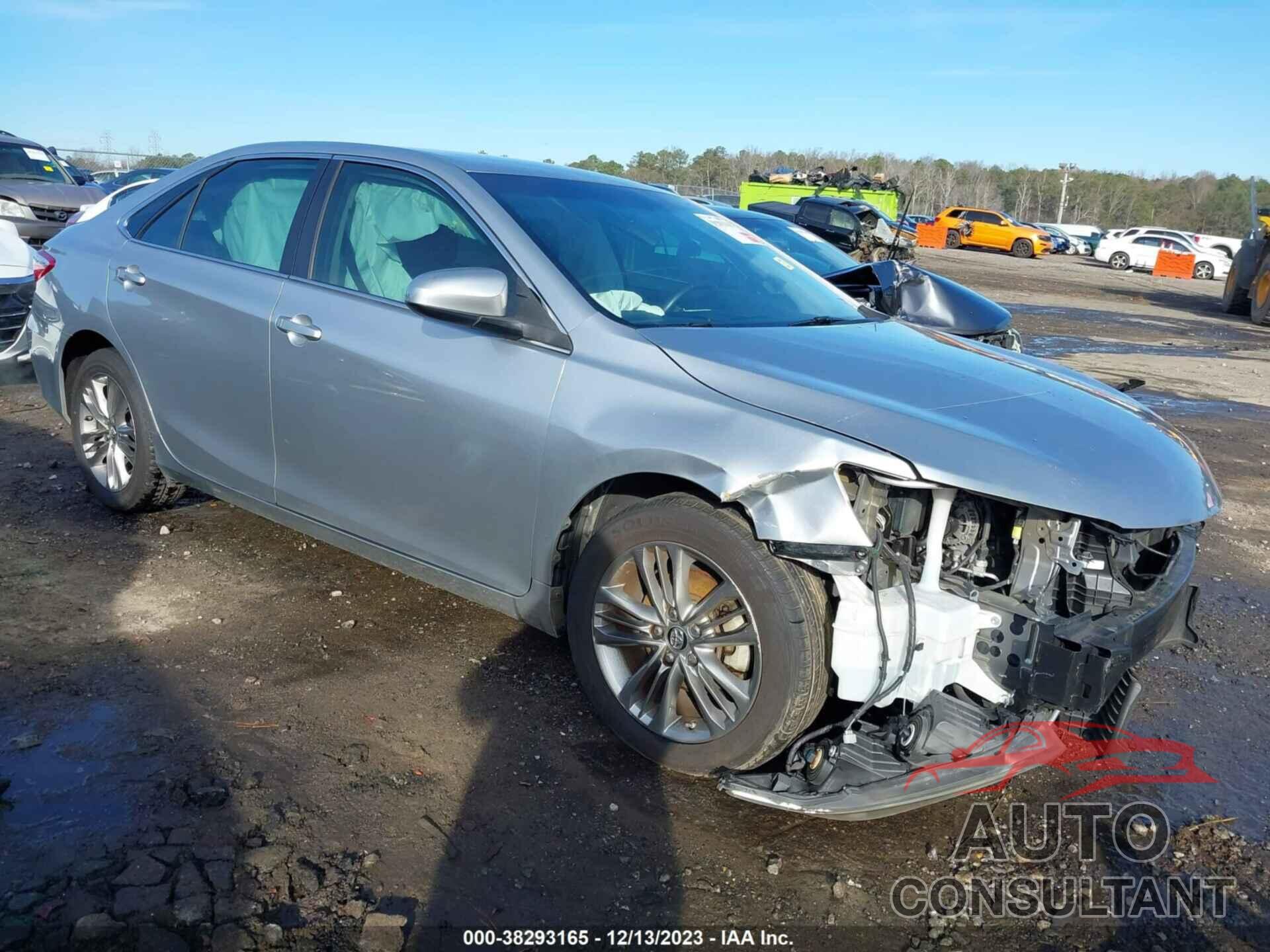 TOYOTA CAMRY 2017 - 4T1BF1FK9HU395799