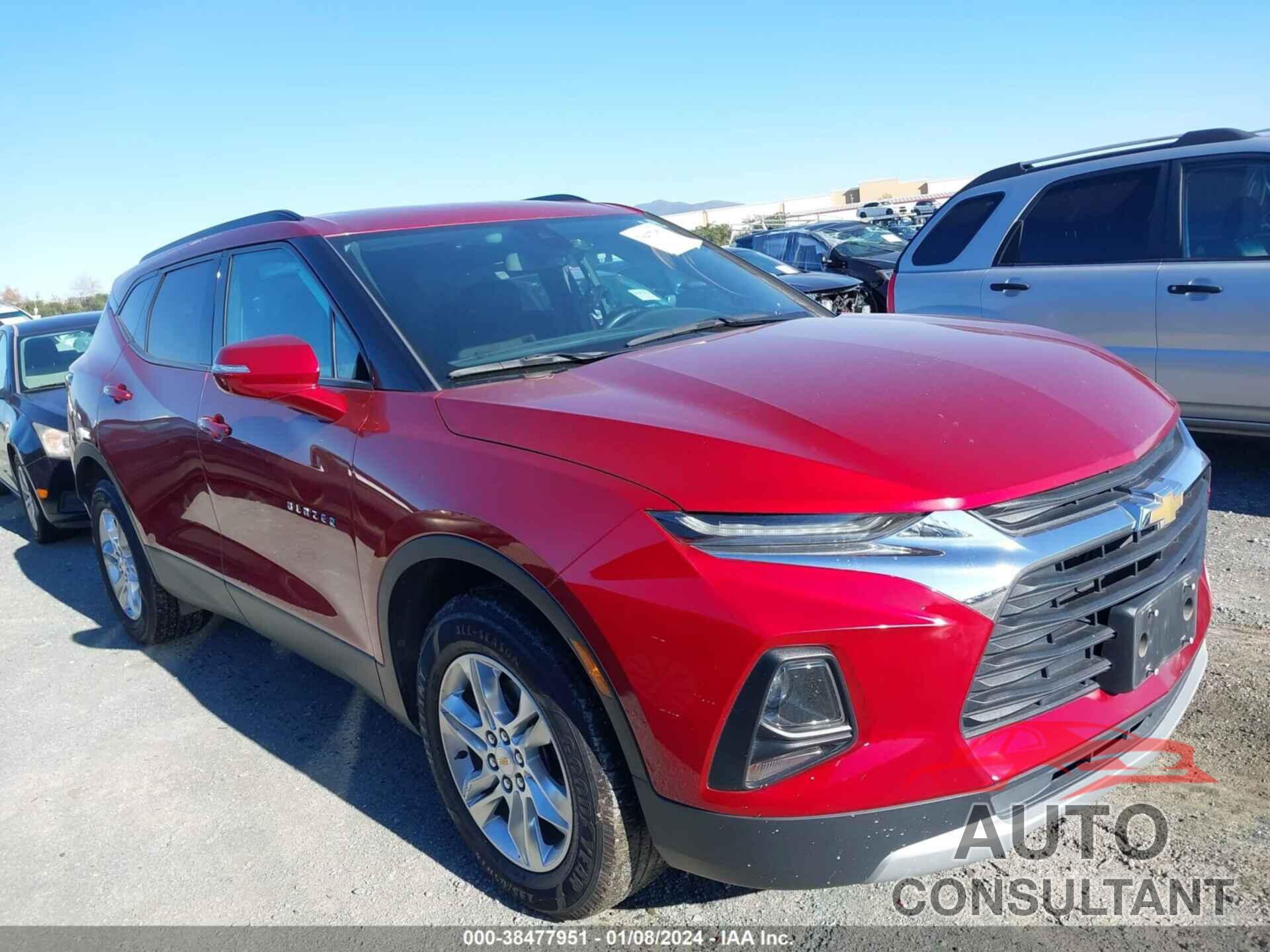 CHEVROLET BLAZER 2021 - 3GNKBCRSXMS553706