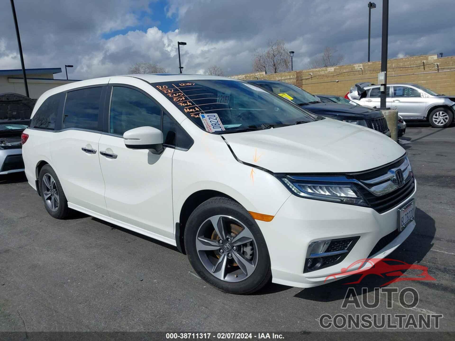 HONDA ODYSSEY 2019 - 5FNRL6H80KB109980