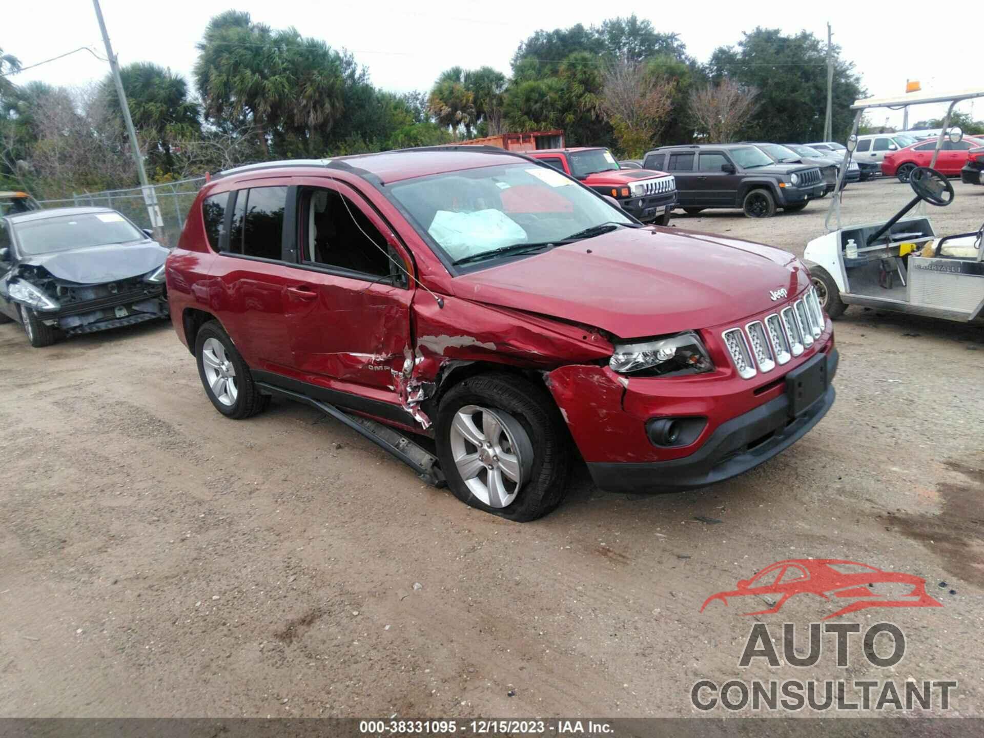 JEEP COMPASS 2017 - 1C4NJDEB5HD112964