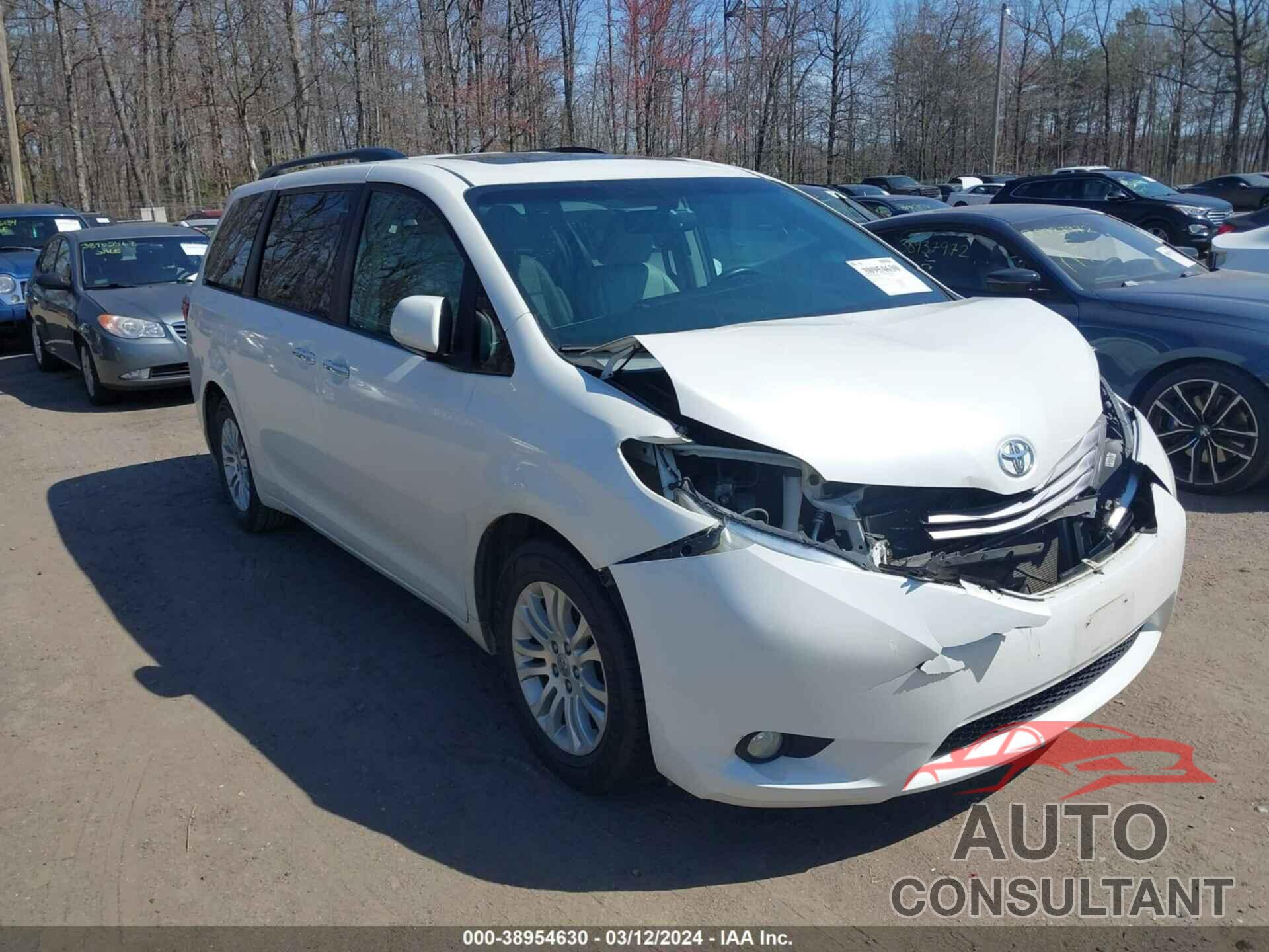 TOYOTA SIENNA 2016 - 5TDYK3DCXGS719461