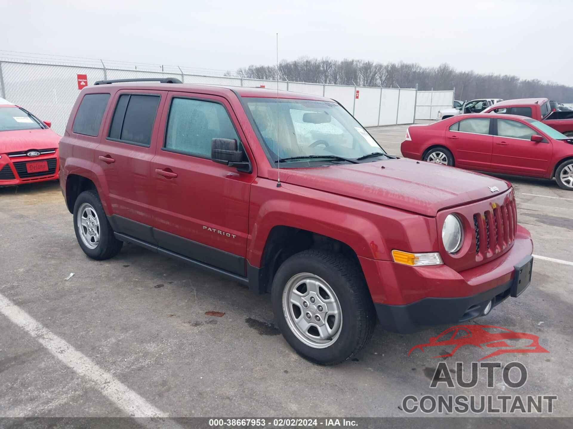 JEEP PATRIOT 2016 - 1C4NJRBB2GD691749